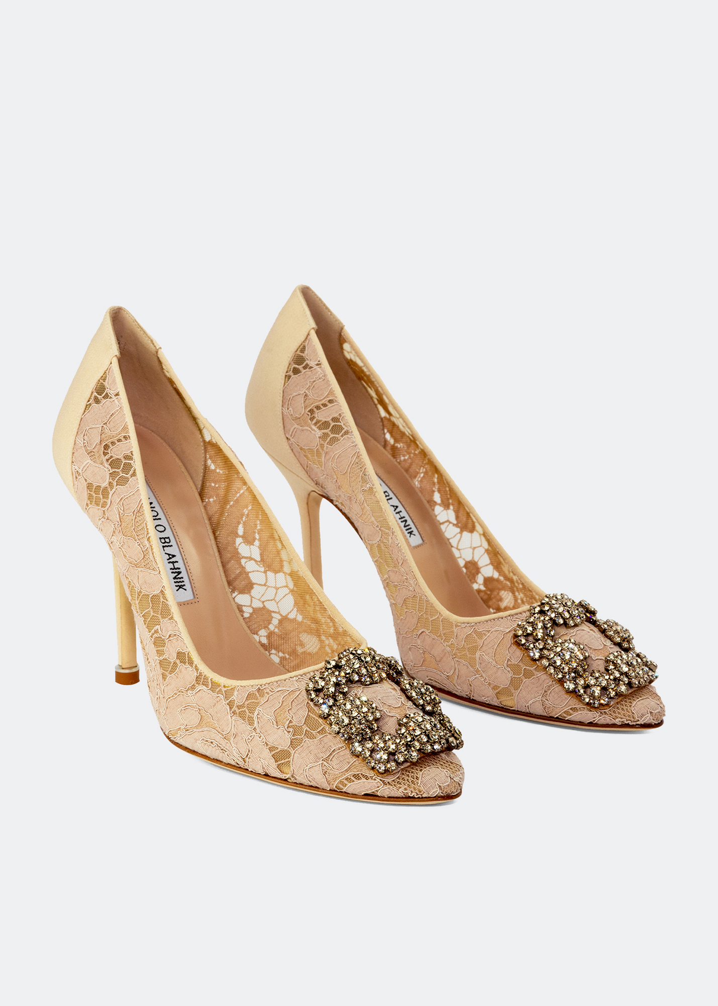 

Hangisi lace pumps, Beige