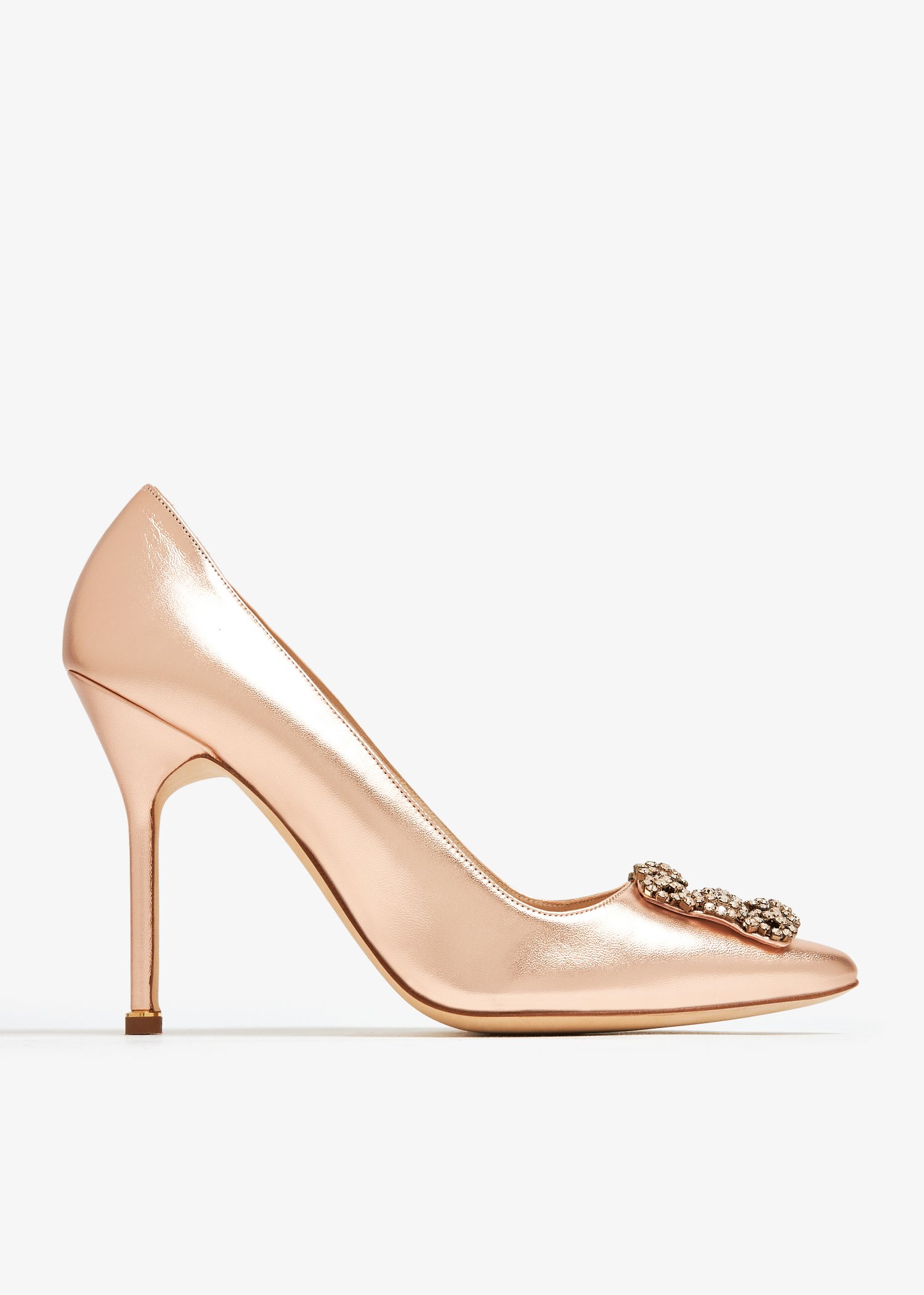 

Hangisi leather pumps, Metallic