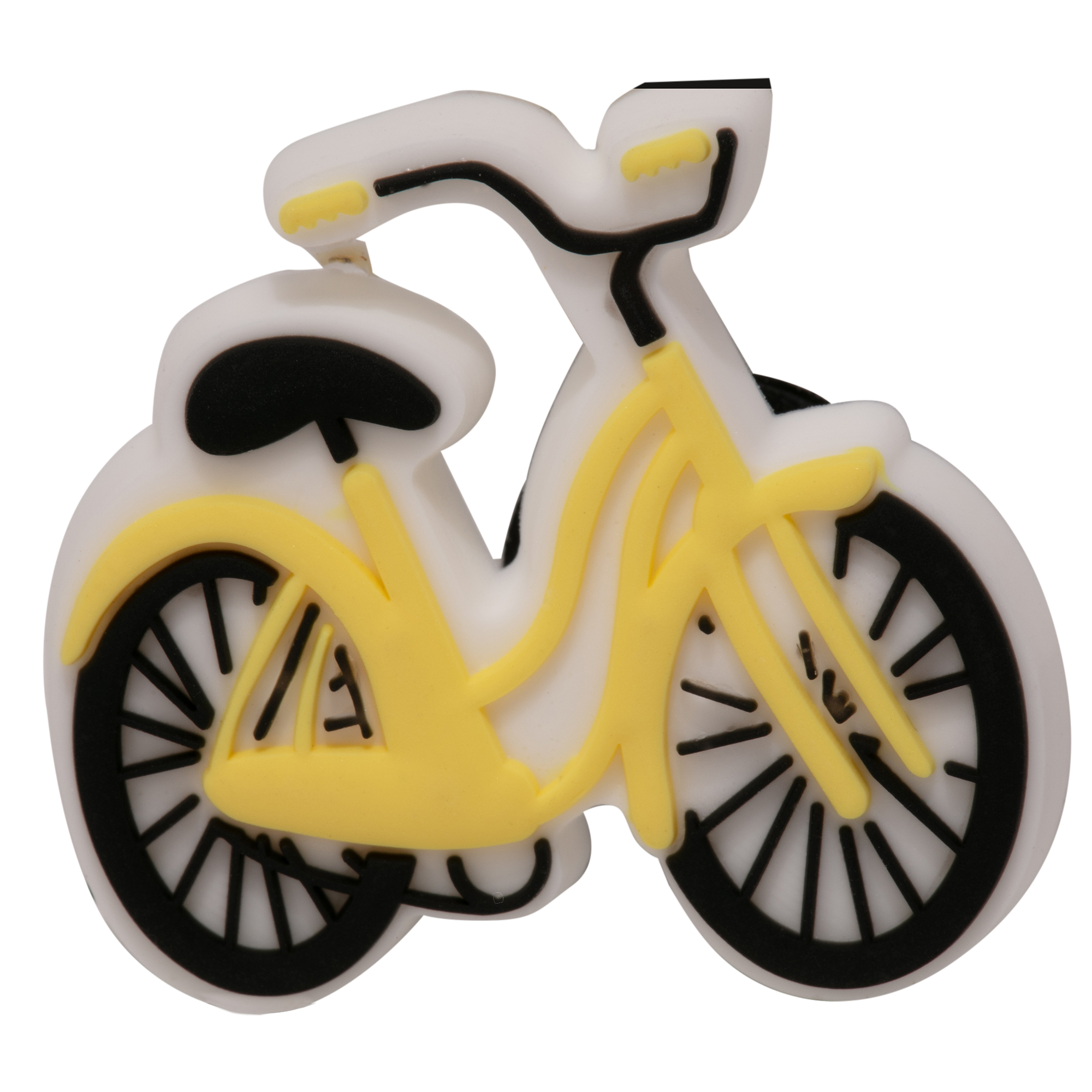 

Beach Cruiser Bike Jibbitz pin, Yellow