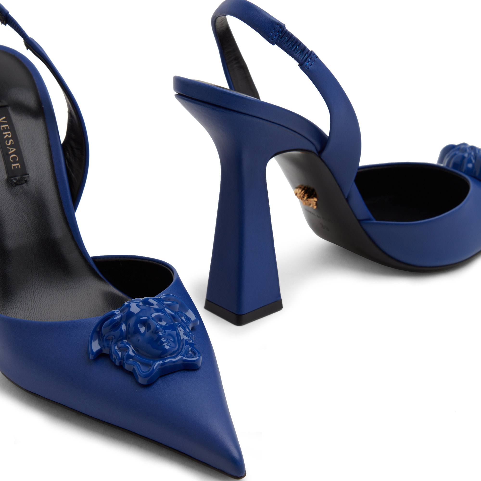 

La Medusa slingback pumps, Blue