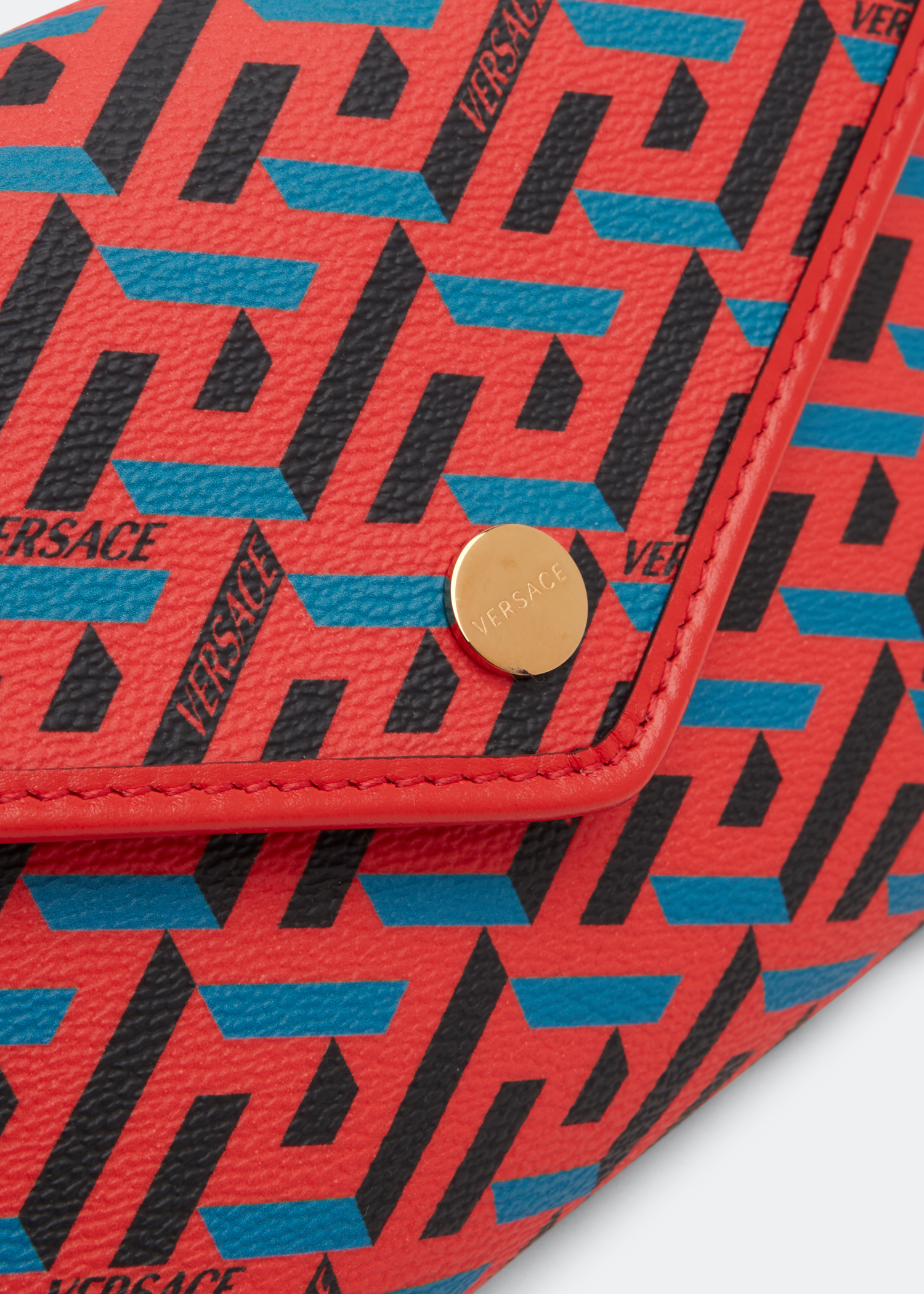 

La Greca signature pouch, Prints