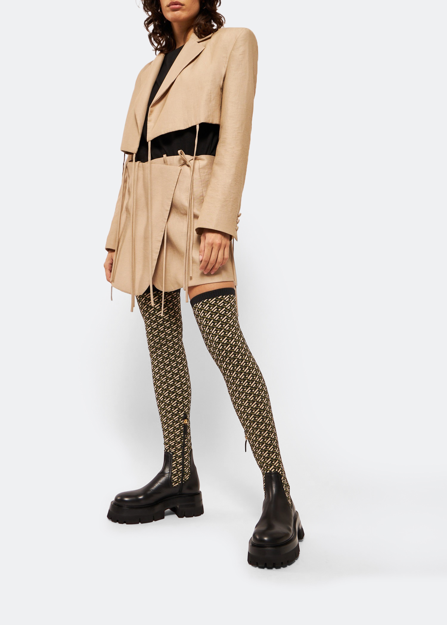 

Leonidas thigh high boots, Prints