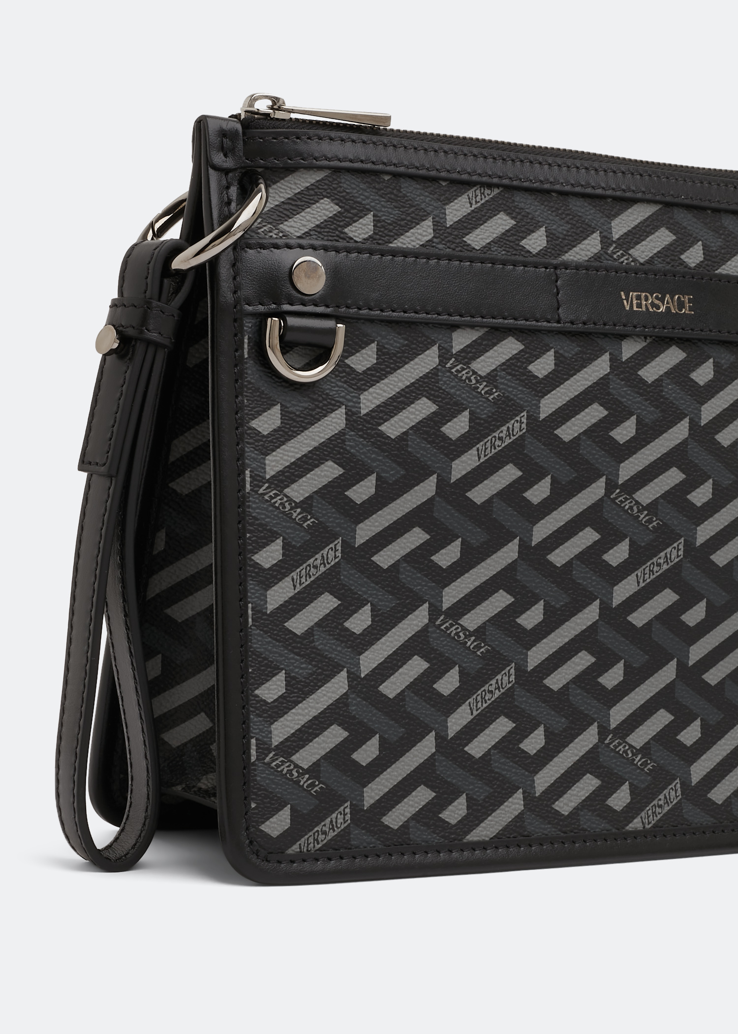 

La Greca Signature pouch, Prints
