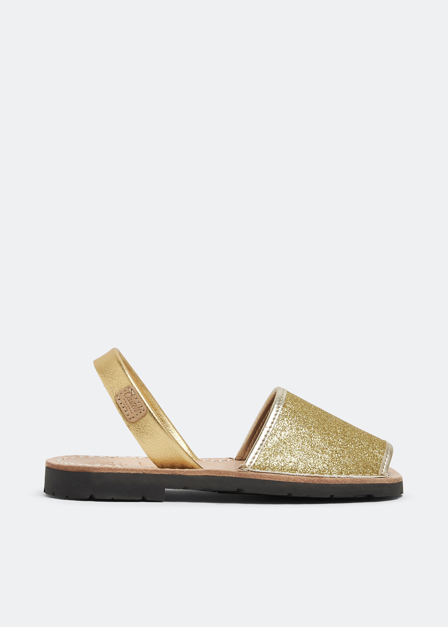 

Mini Madona sandals, Gold