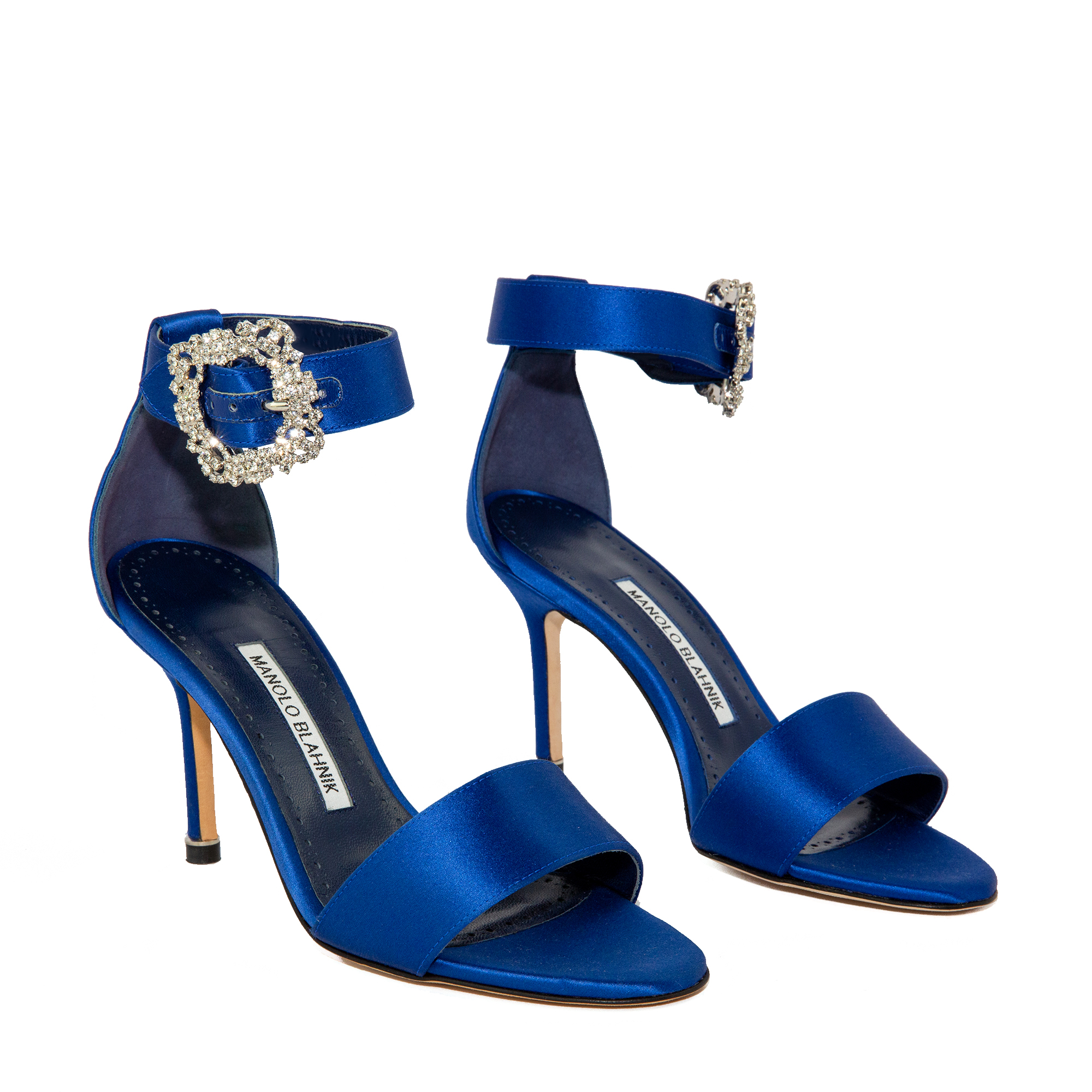 

Sanghal satin sandals, Blue