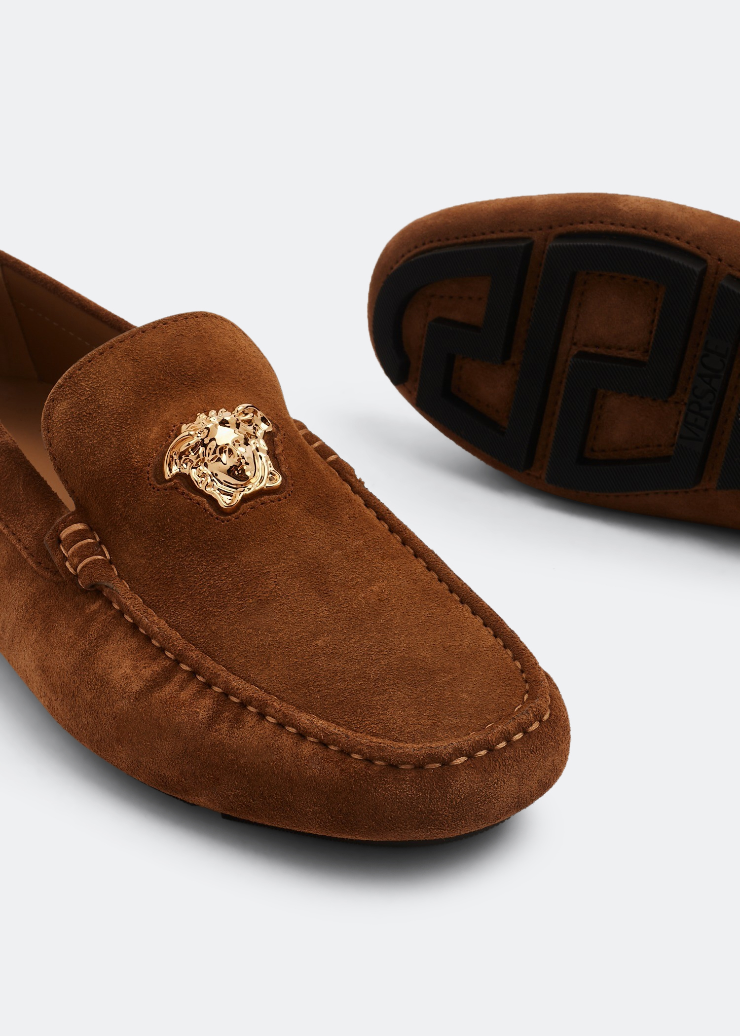 

La Medusa driving loafers, Brown