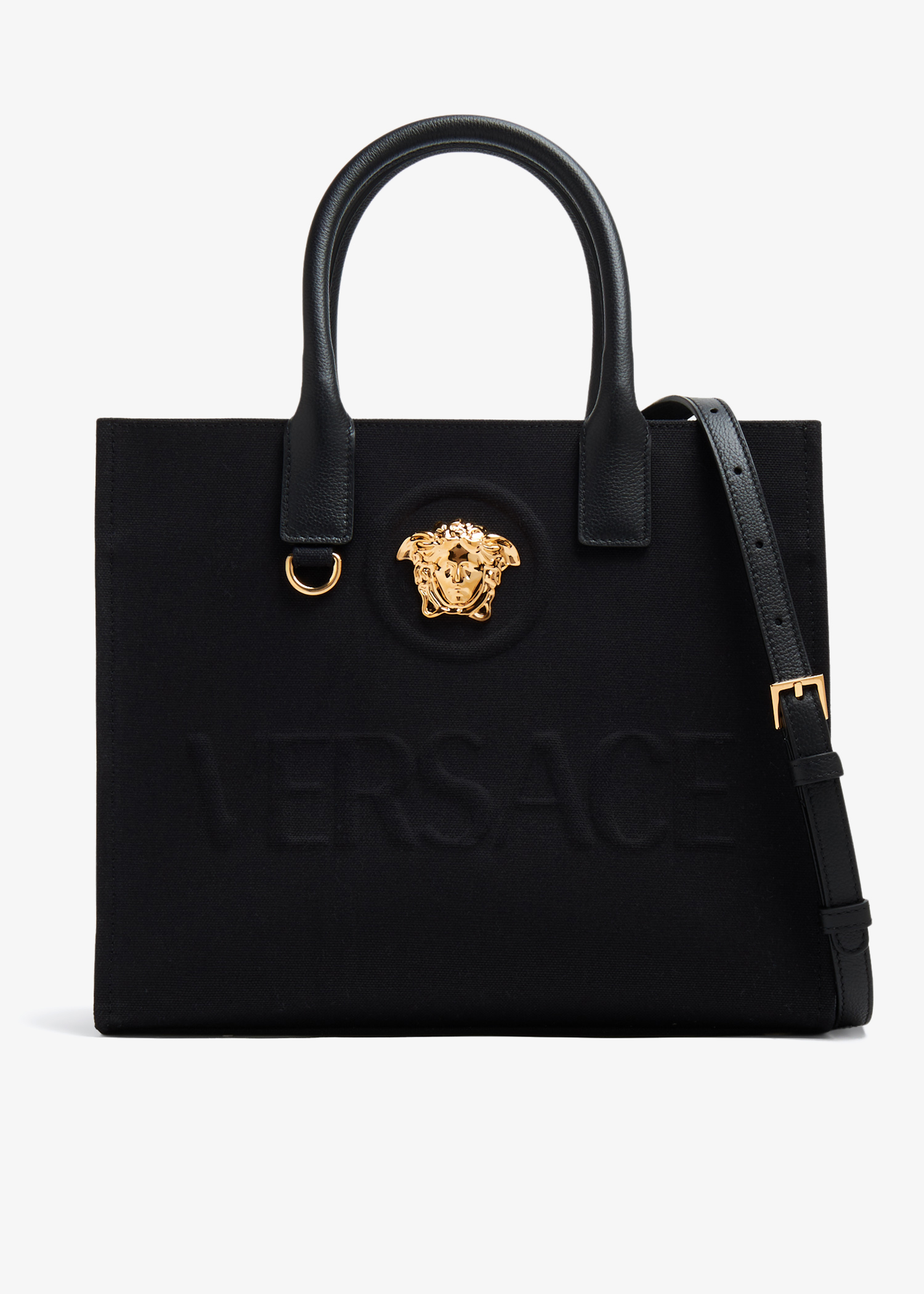 

Logo tote bag, Black