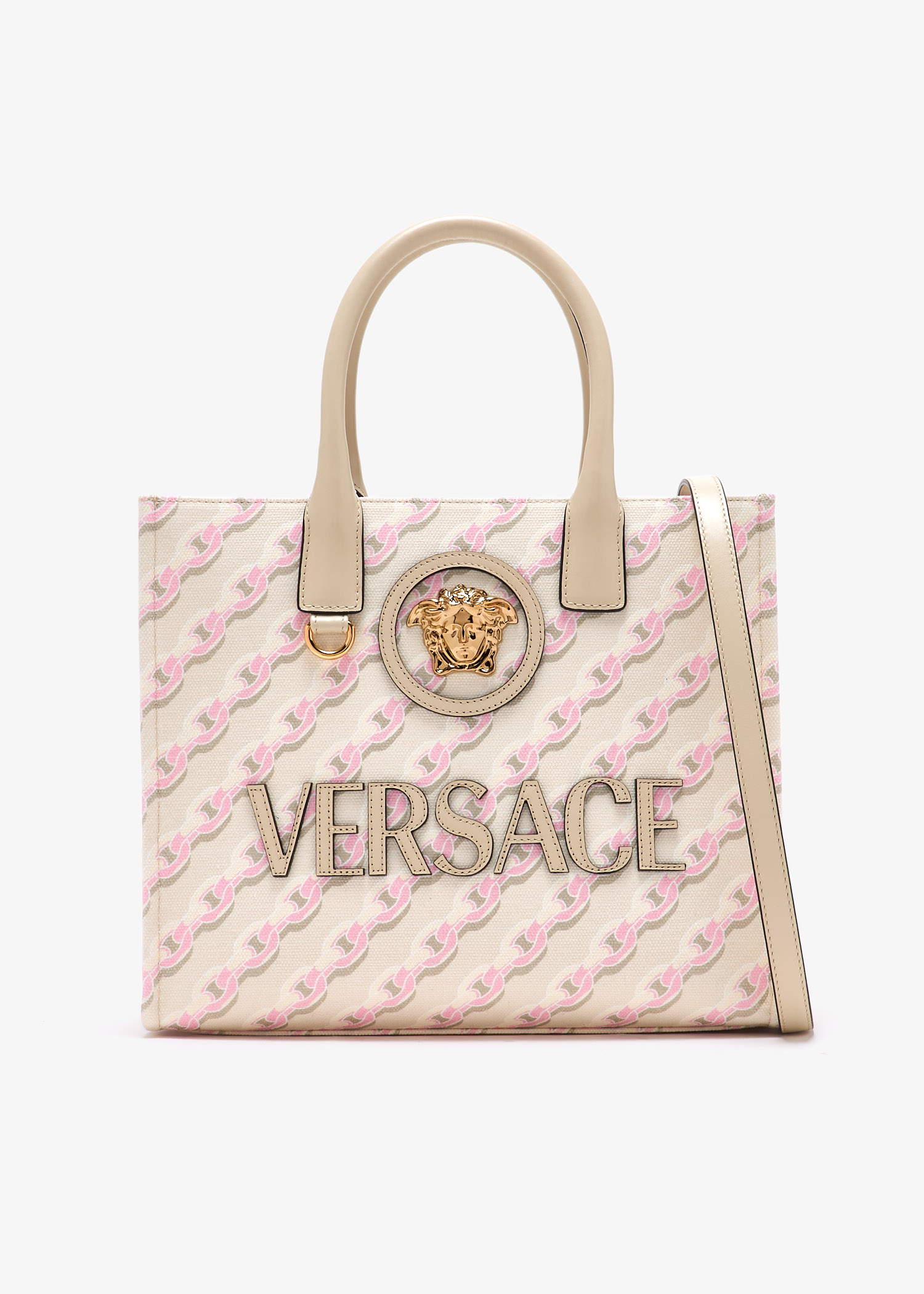 

La Medusa small canvas tote bag, Printed