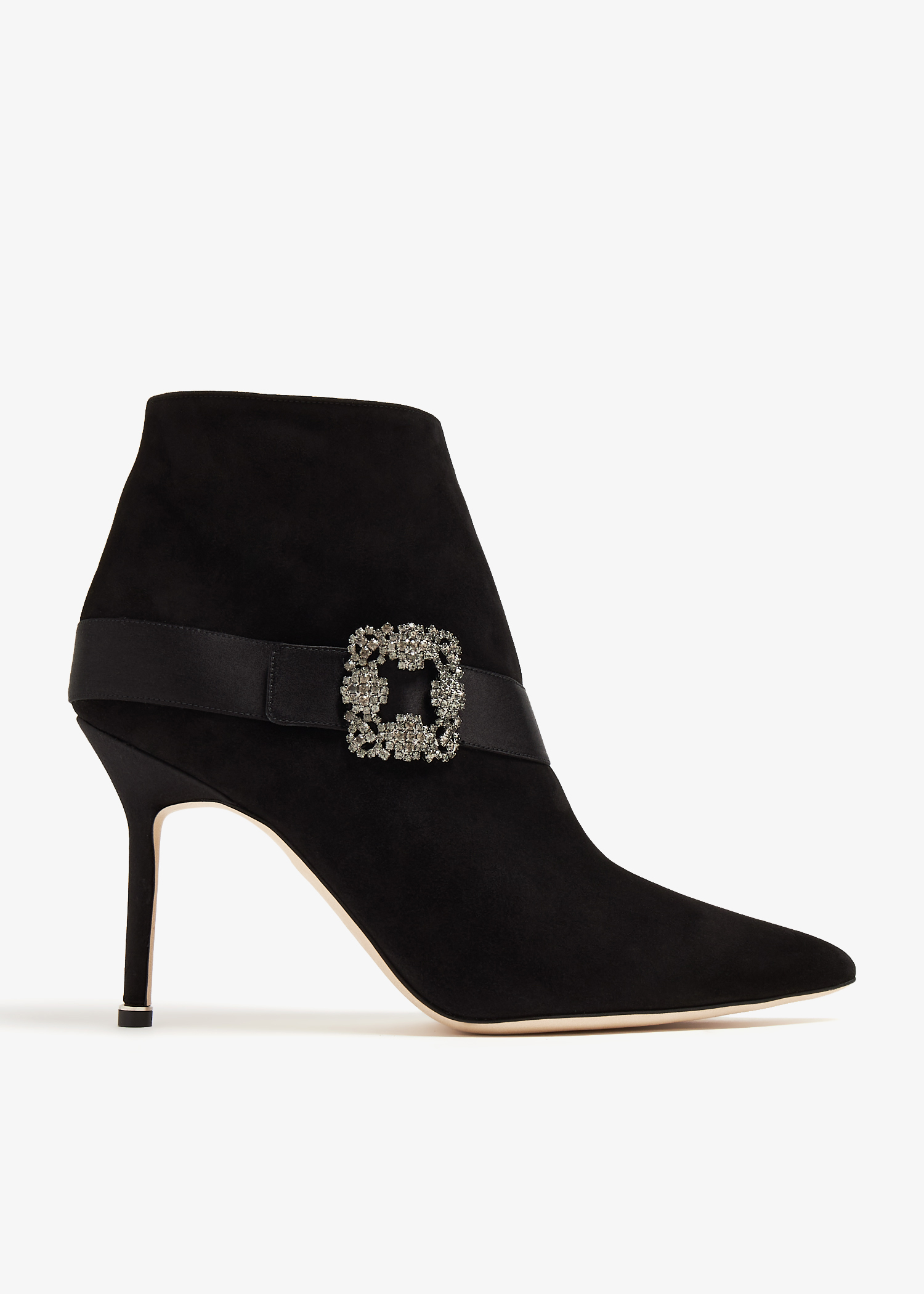 

Plinianu suede boots, Black