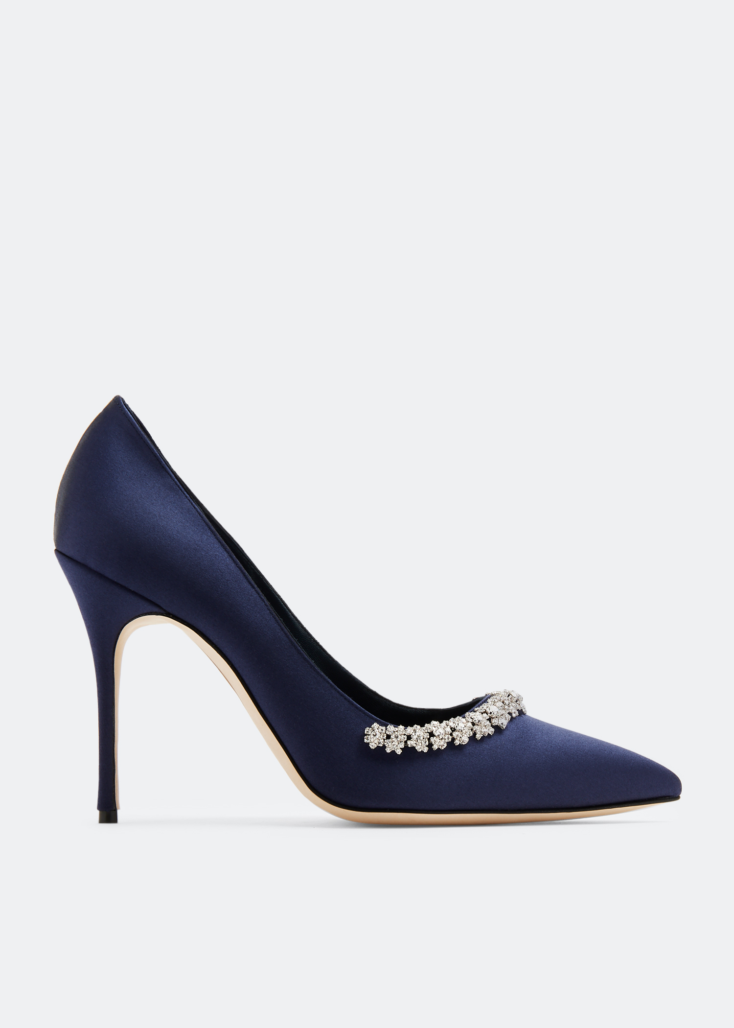 

Olarana satin pumps, Blue