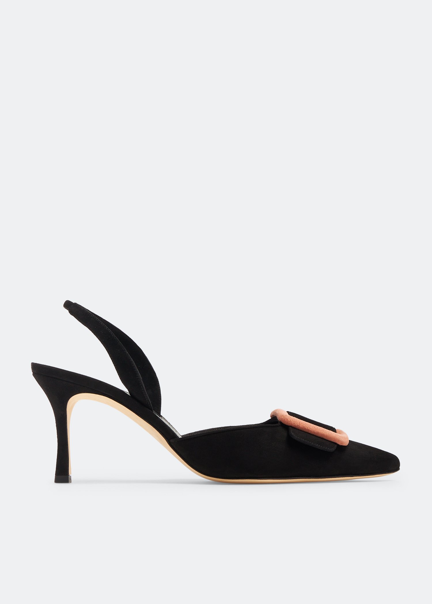 

Mayslibi slingback pumps, Black