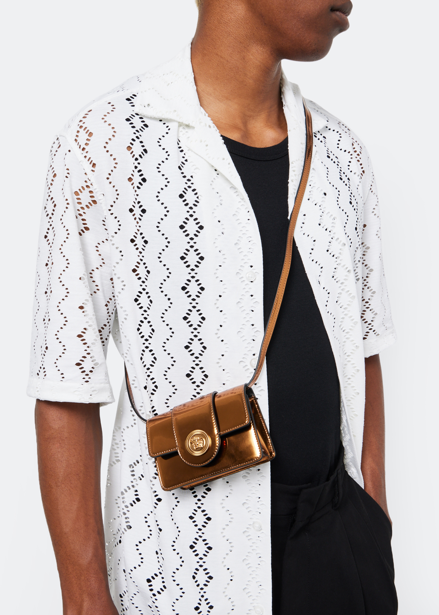 

Medusa Biggie mini bag, Gold