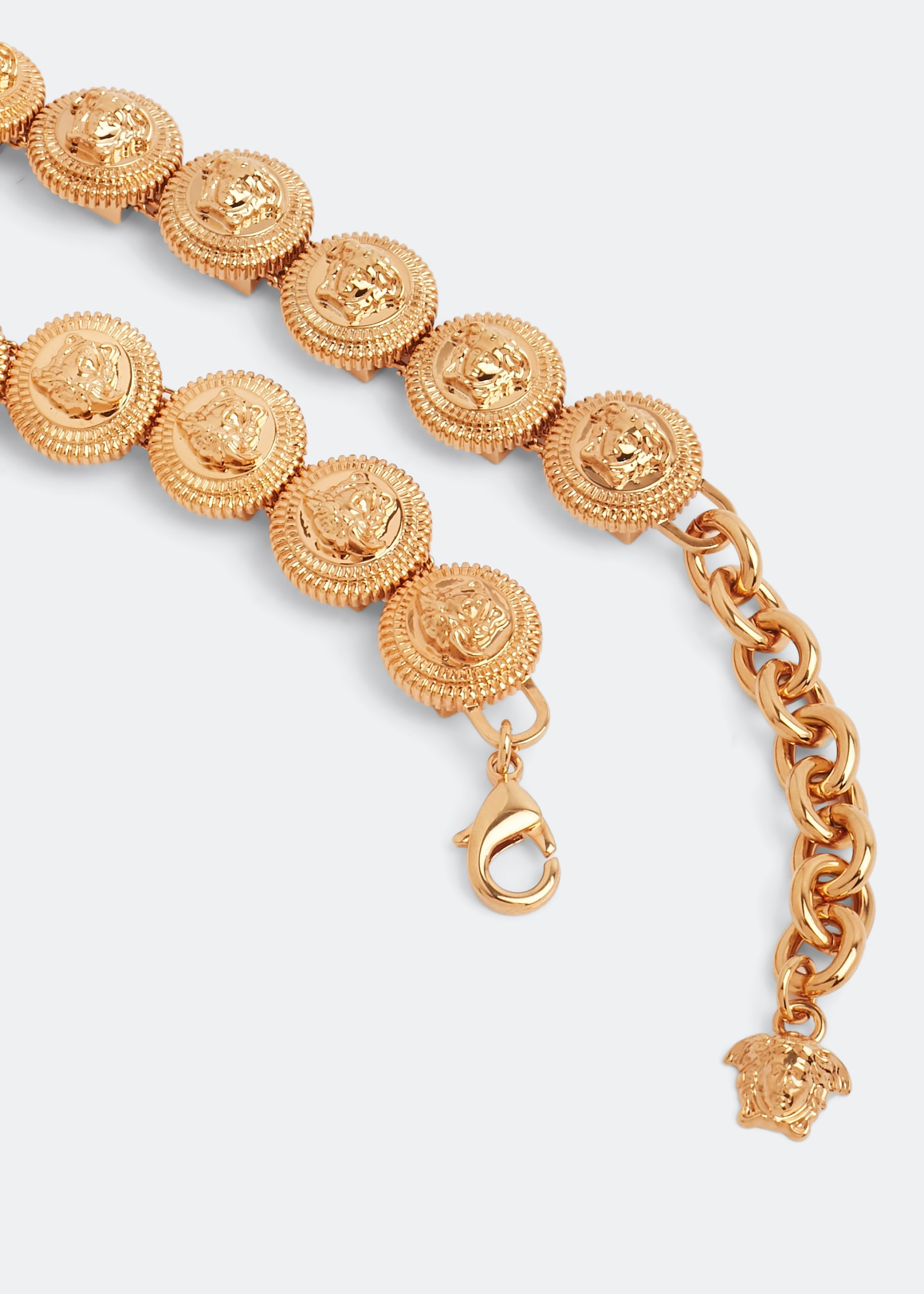 

Tribute charm necklace, Gold