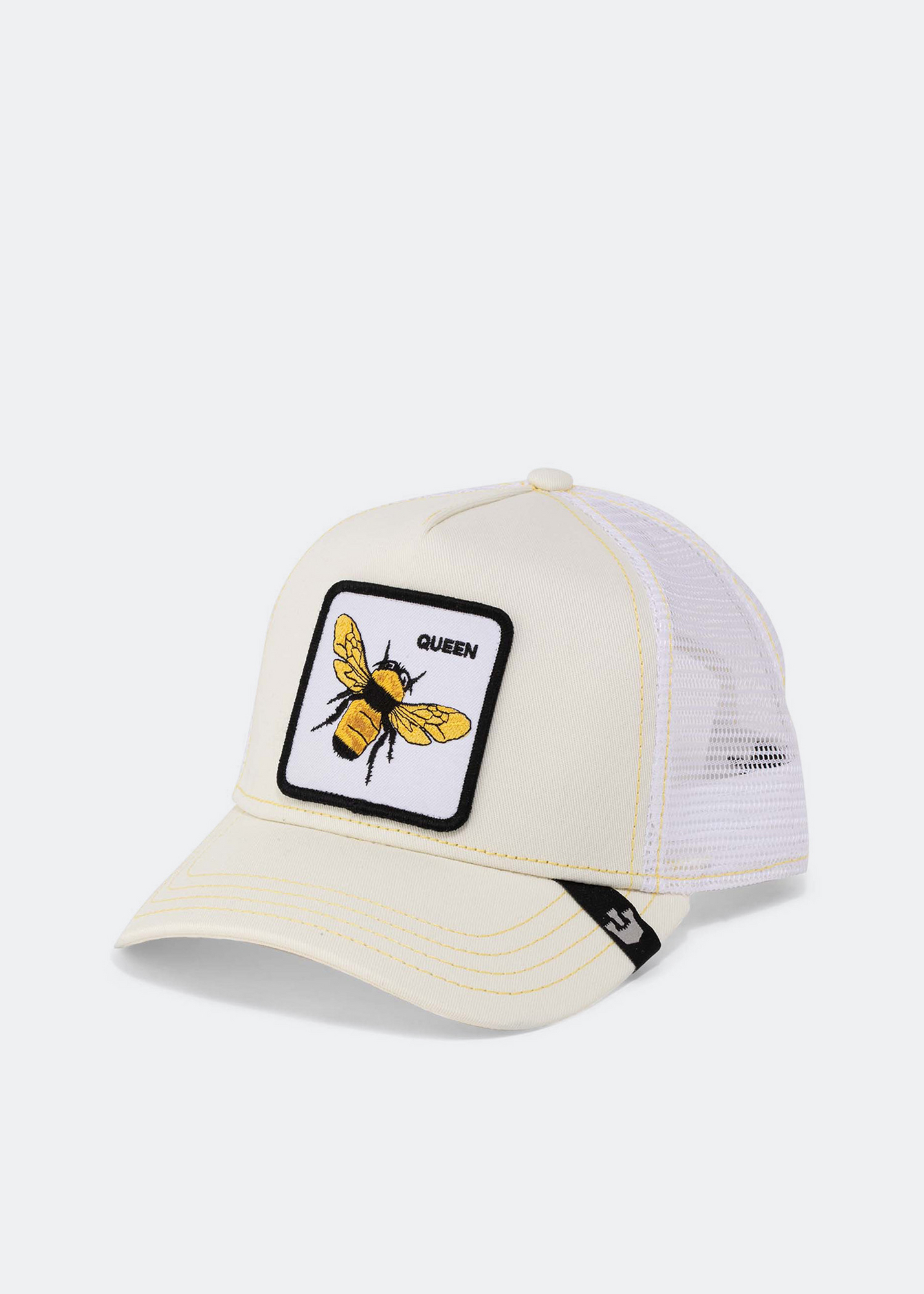 

Queen Bee trucker cap, White