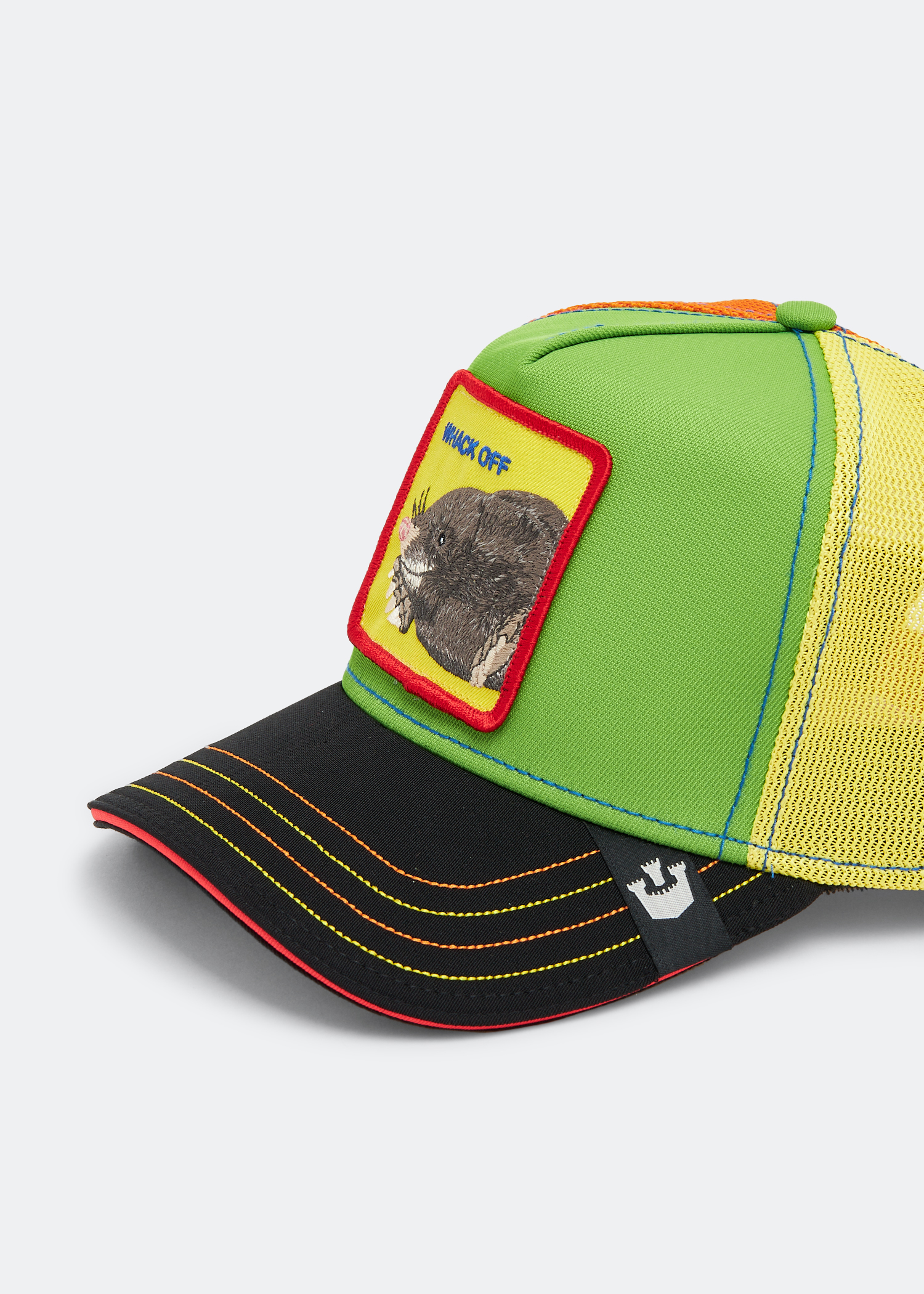 

Holey Moley trucker cap, Multicolored