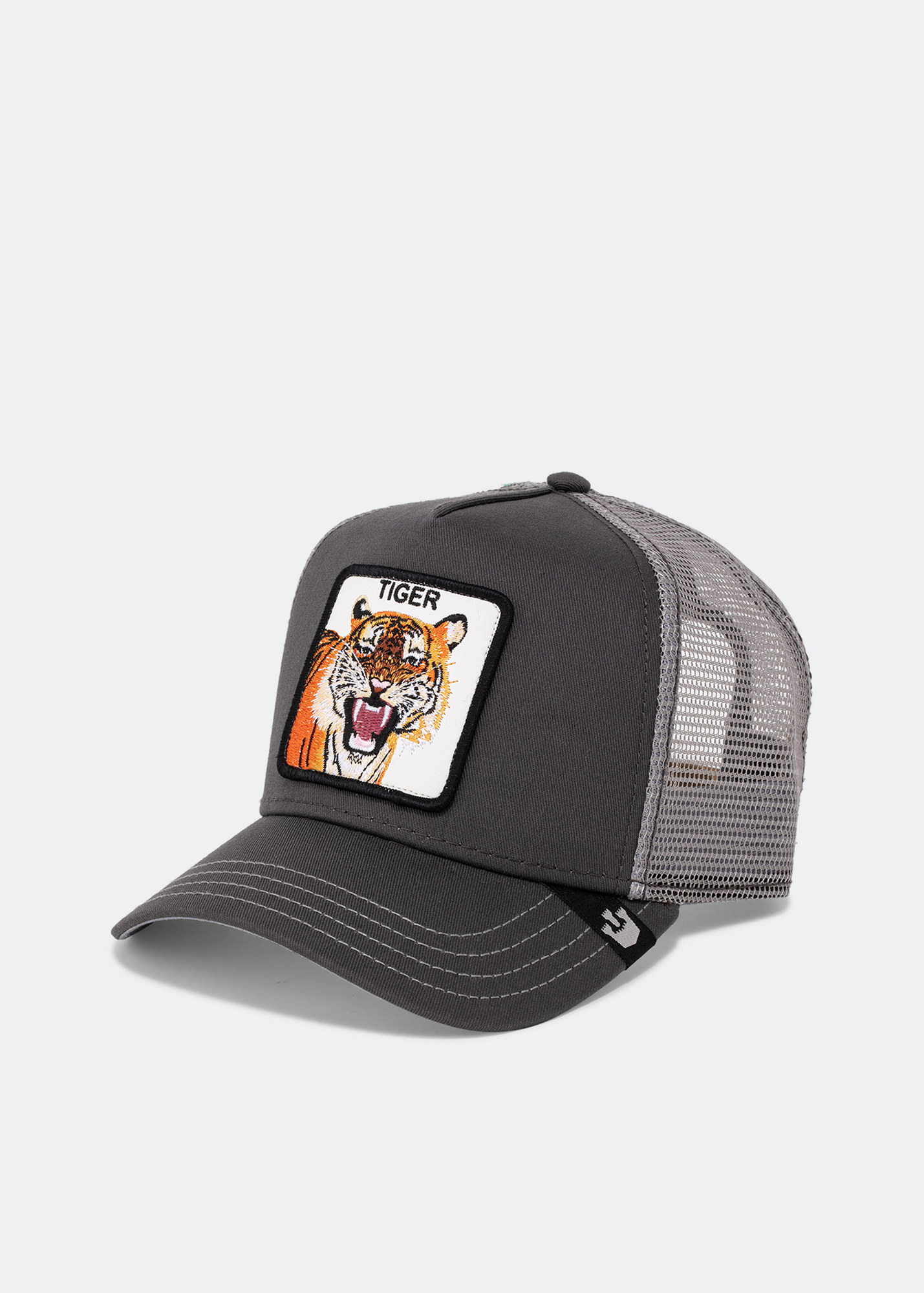 

Tiger trucker cap, Grey