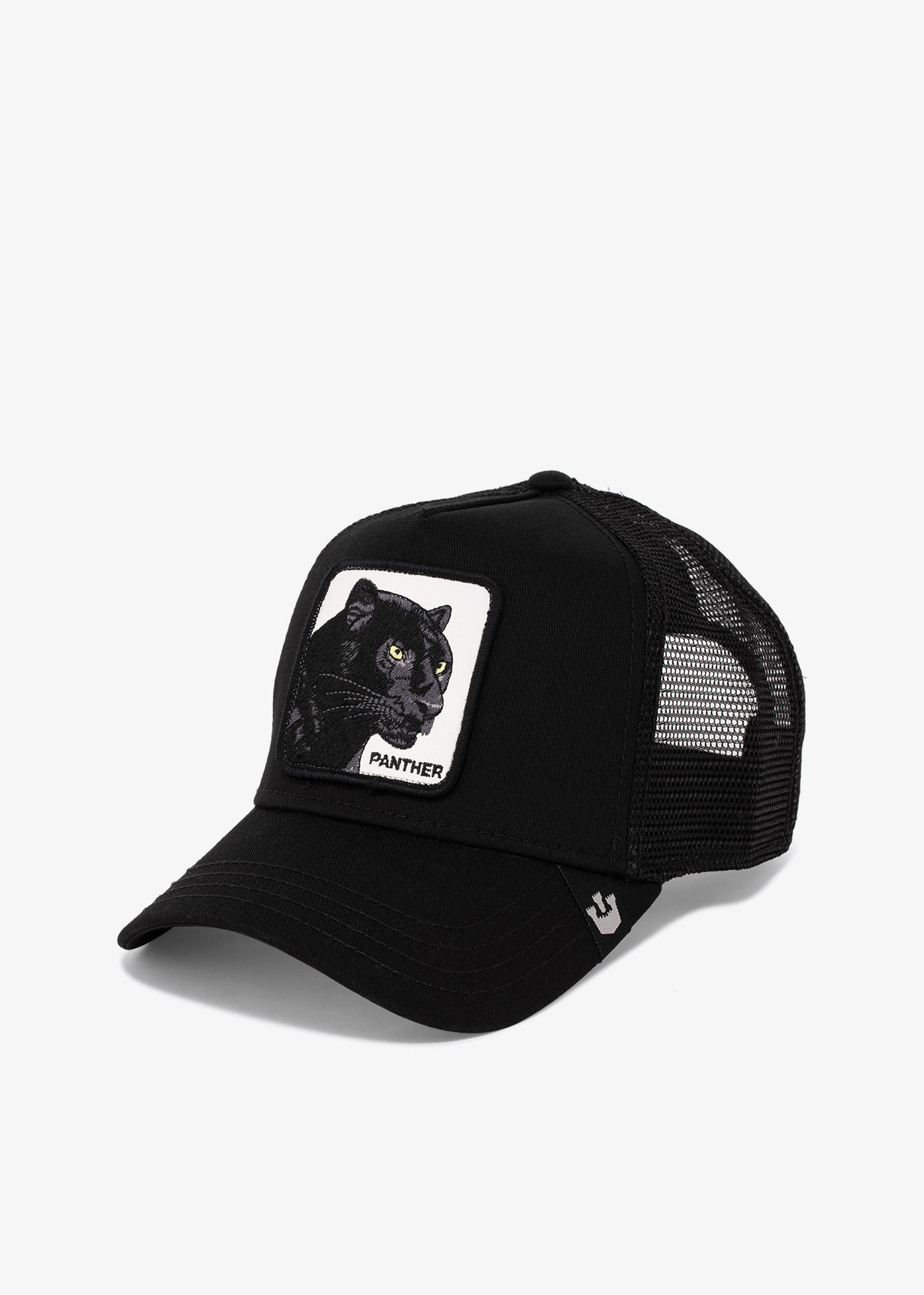 

Panther trucker cap, Black
