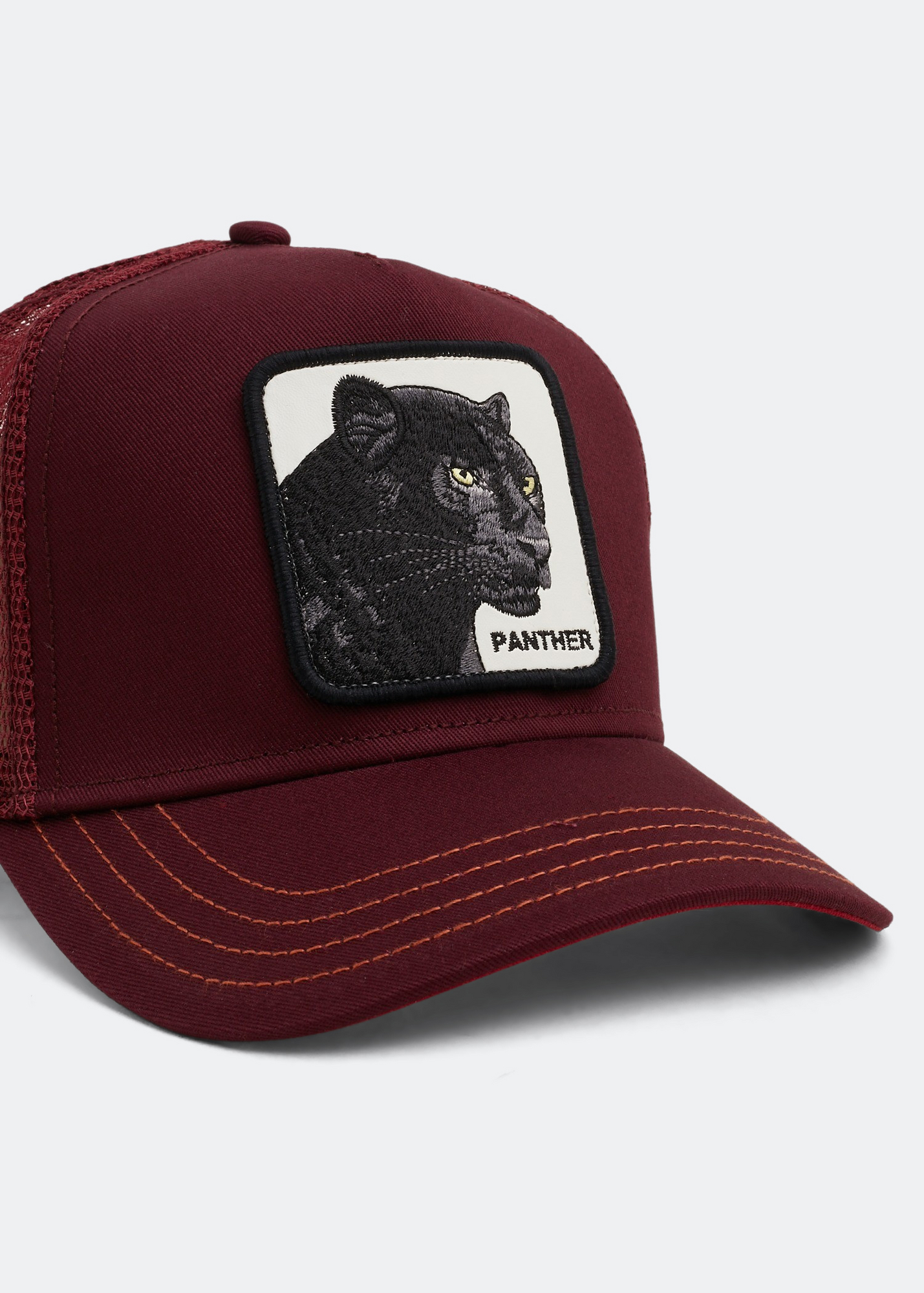 

Panther trucker cap, Burgundy
