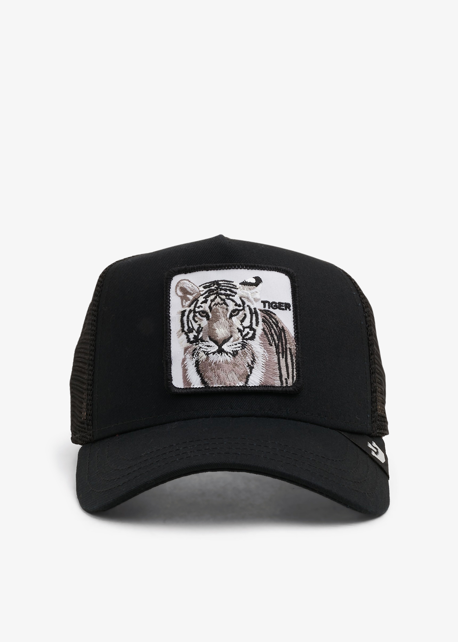 

Tiger trucker cap, Black