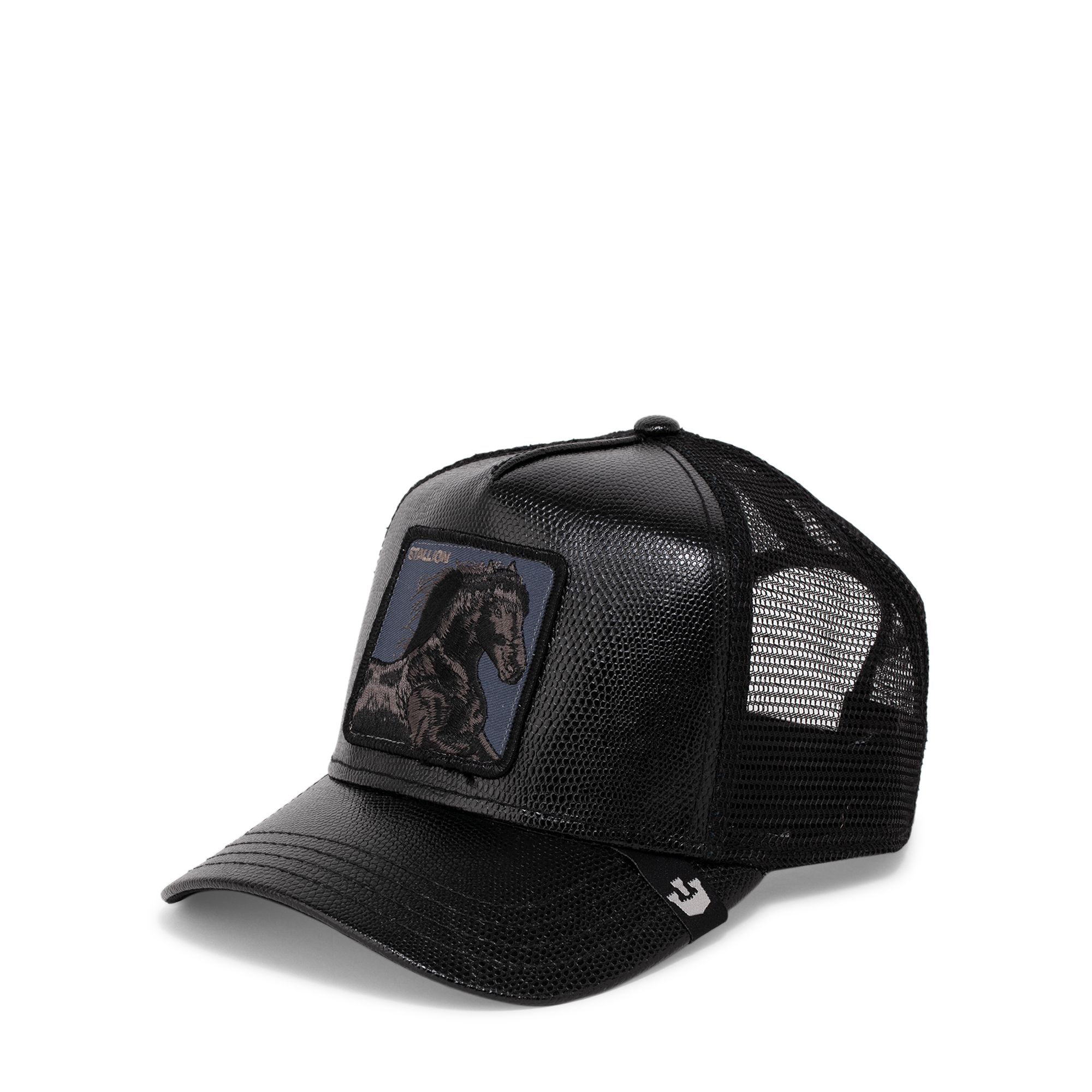 

Stallion trucker cap, Black