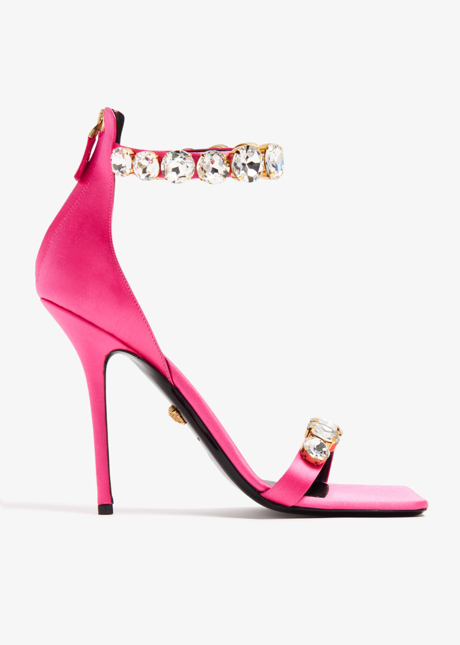 

Crystal sandals, Pink