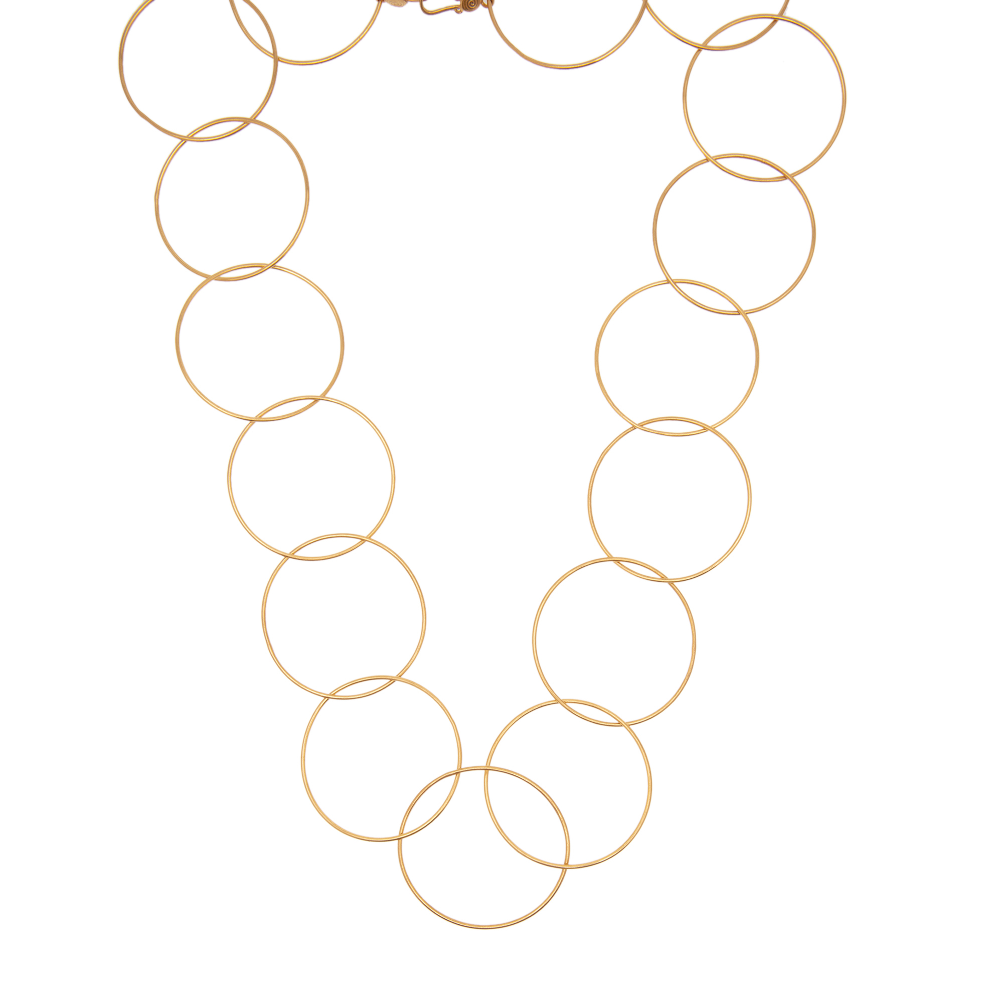 

Choco necklace, Gold