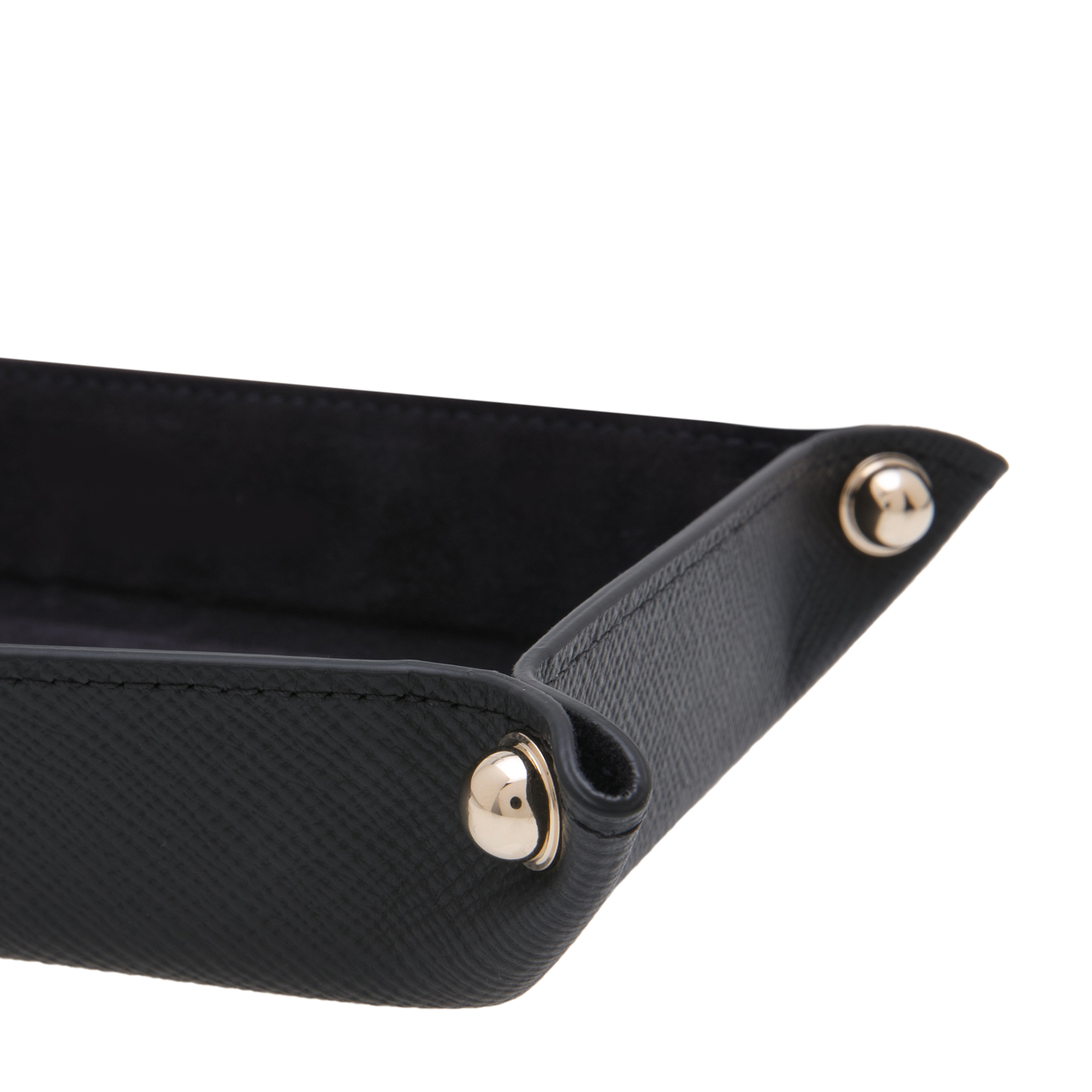 

Small panama trinket tray, Black