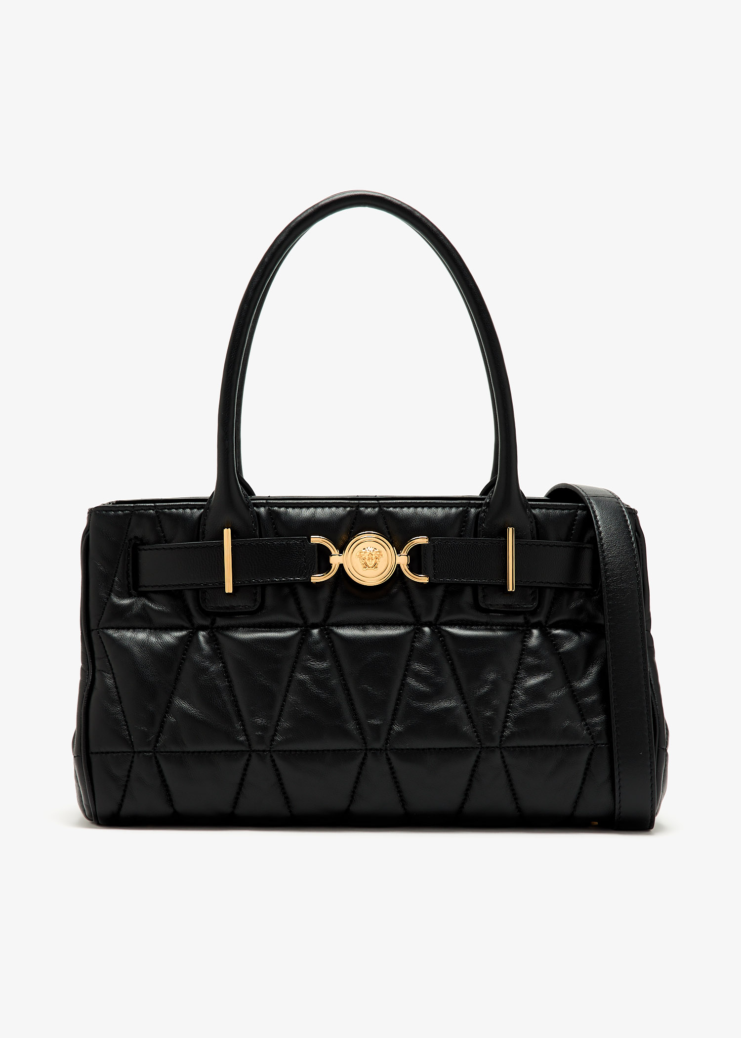 

Medusa '95 quilted tote bag, Black
