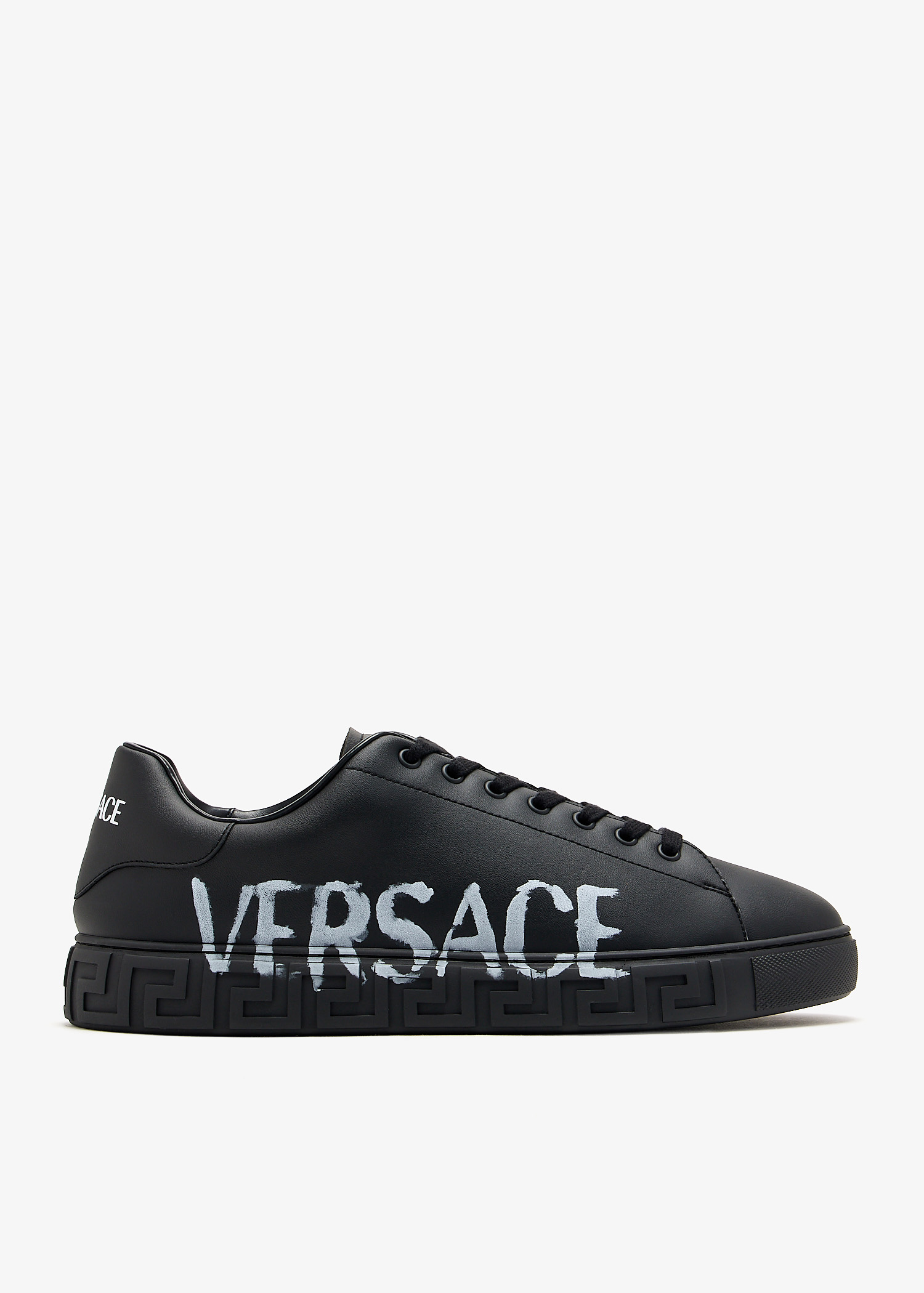 

Logo Greca sneakers, Black