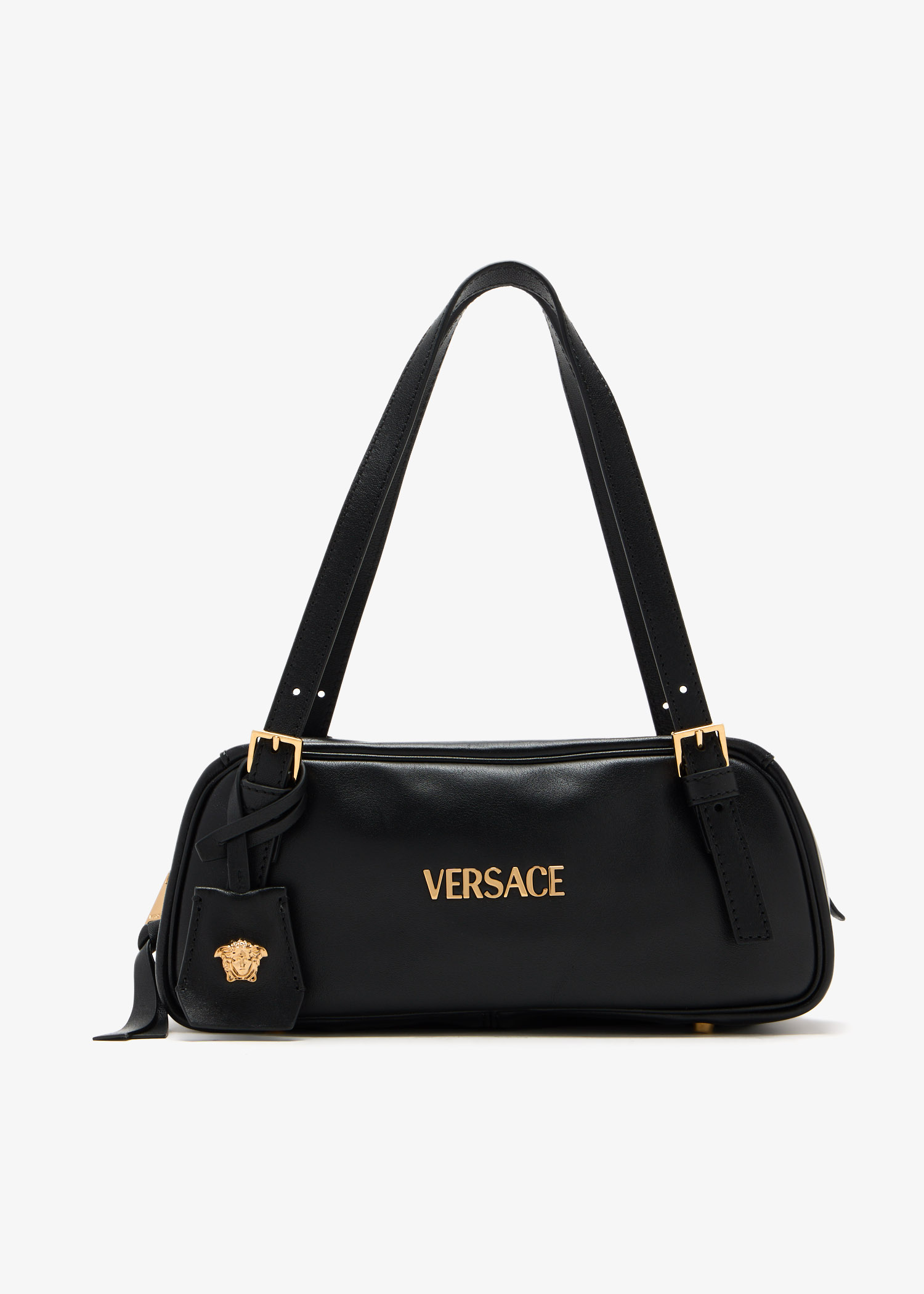 

Versace Tag bowling bag, Black