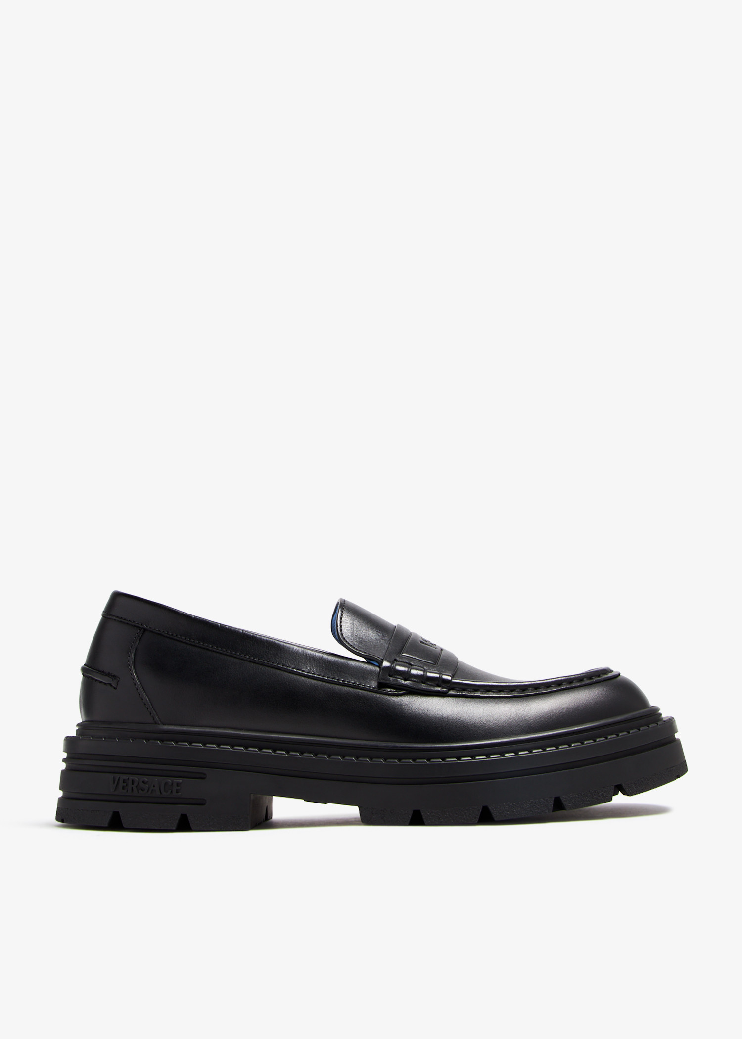 

Versace loafers, Black
