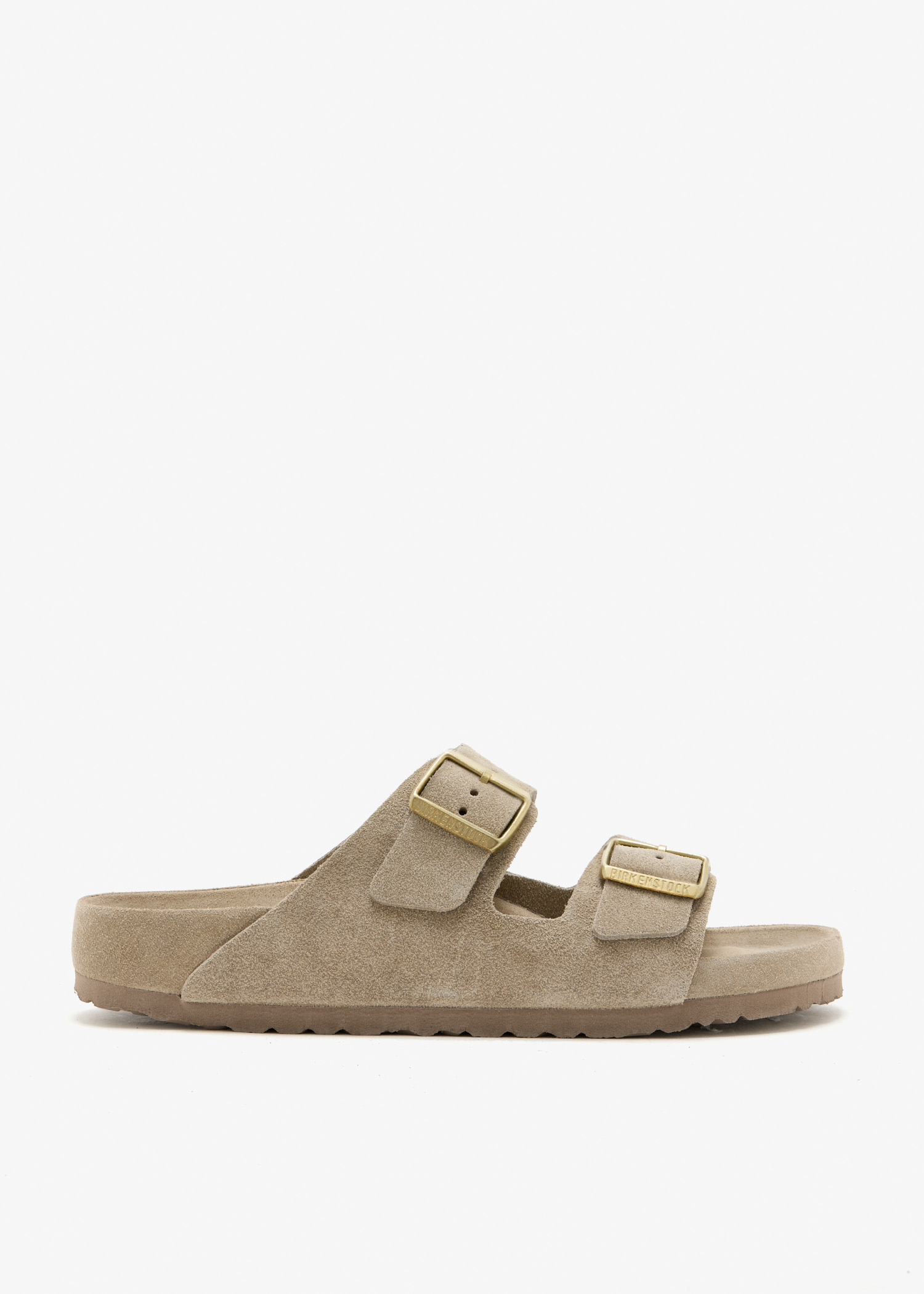 

Arizona Birko Soft narrow-width sandals, Taupe