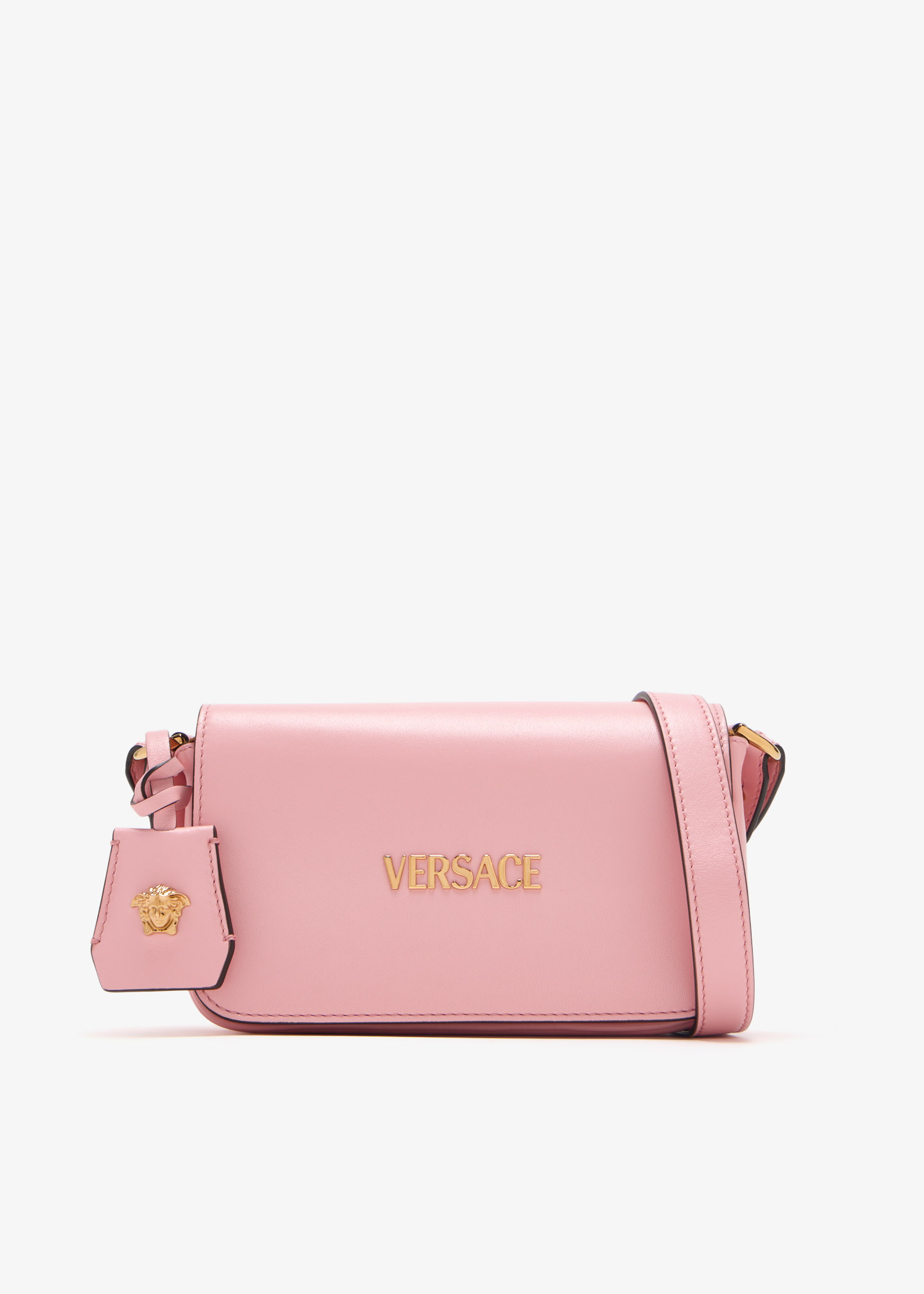 

Versace Tag mini bag, Pink