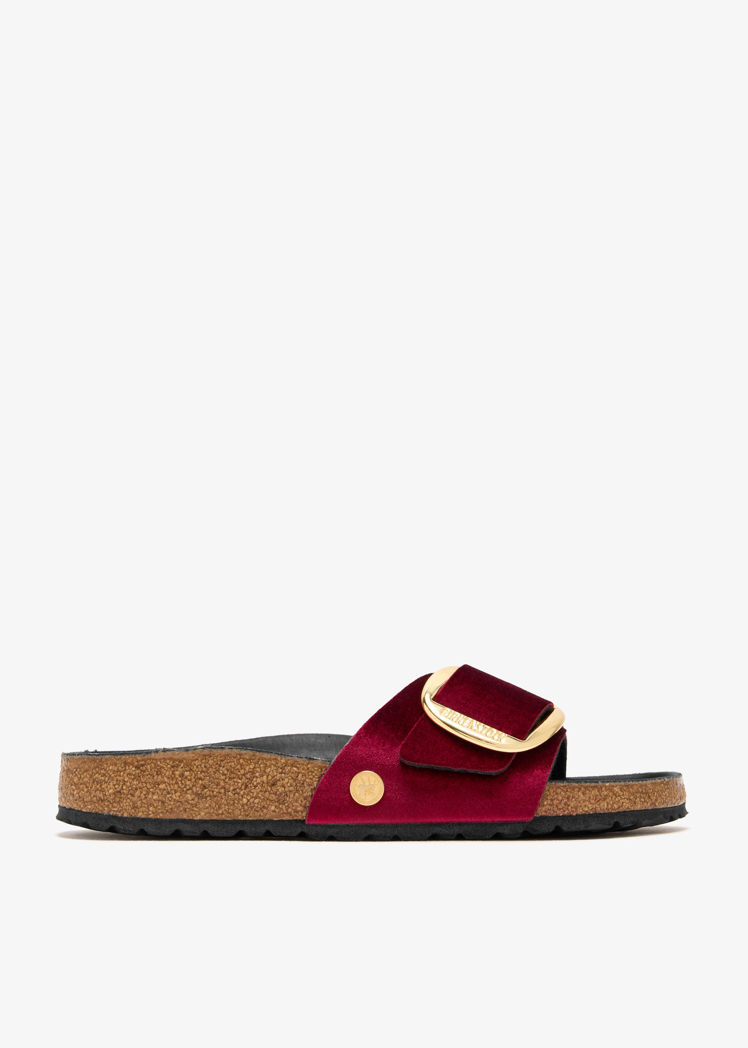 

Madrid Big Buckle narrow-width sandals, Red