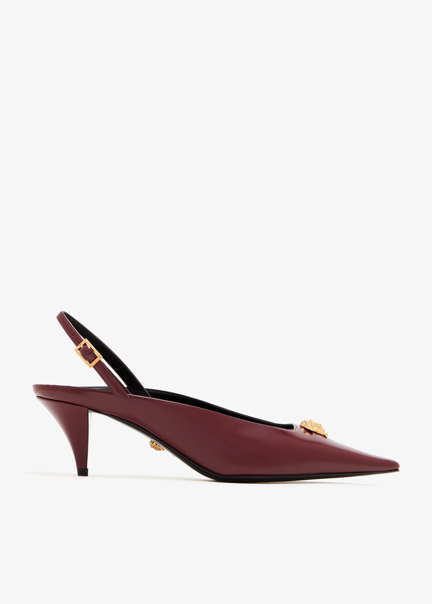 

La Medusa slingback pumps, Burgundy