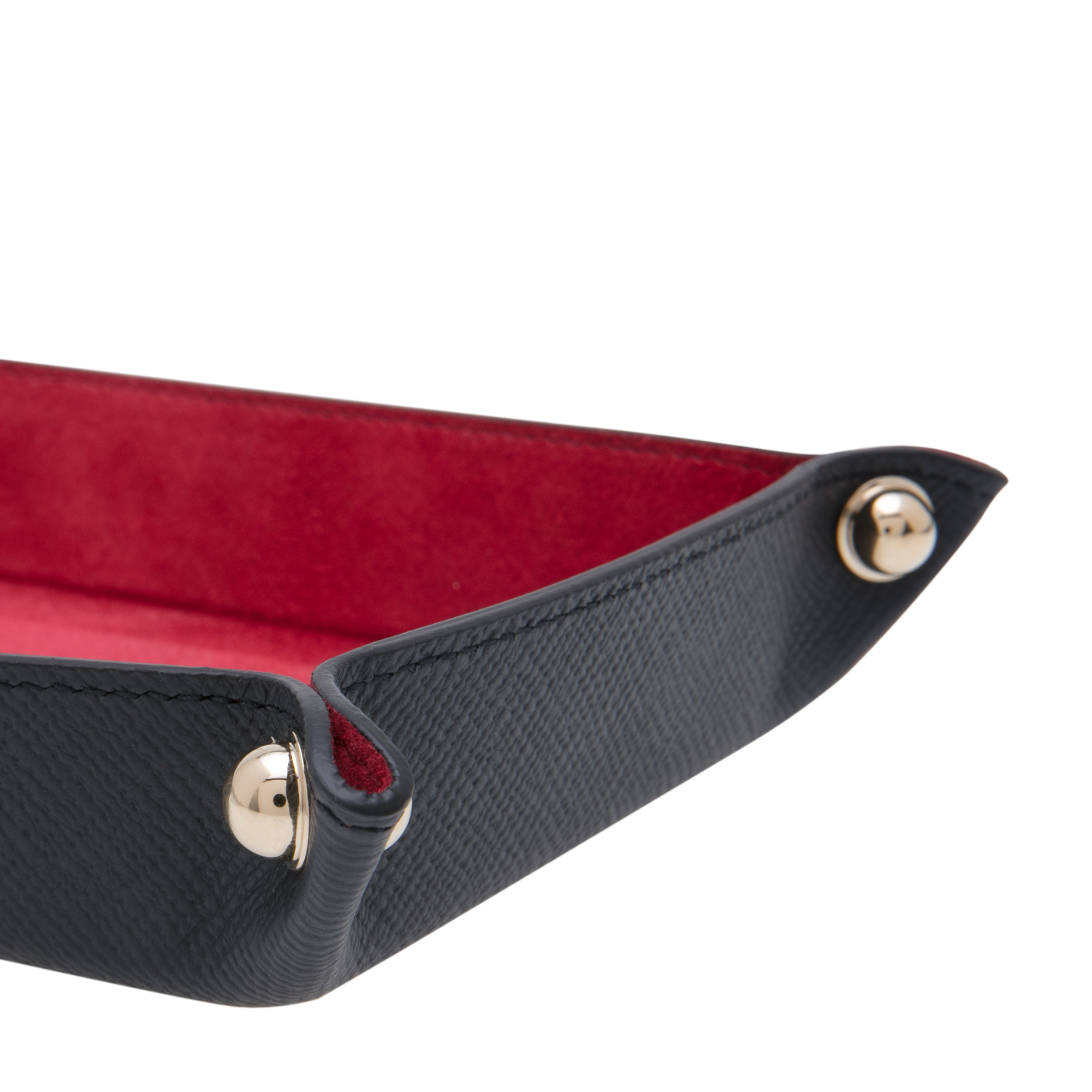 

Small panama trinket tray, Red
