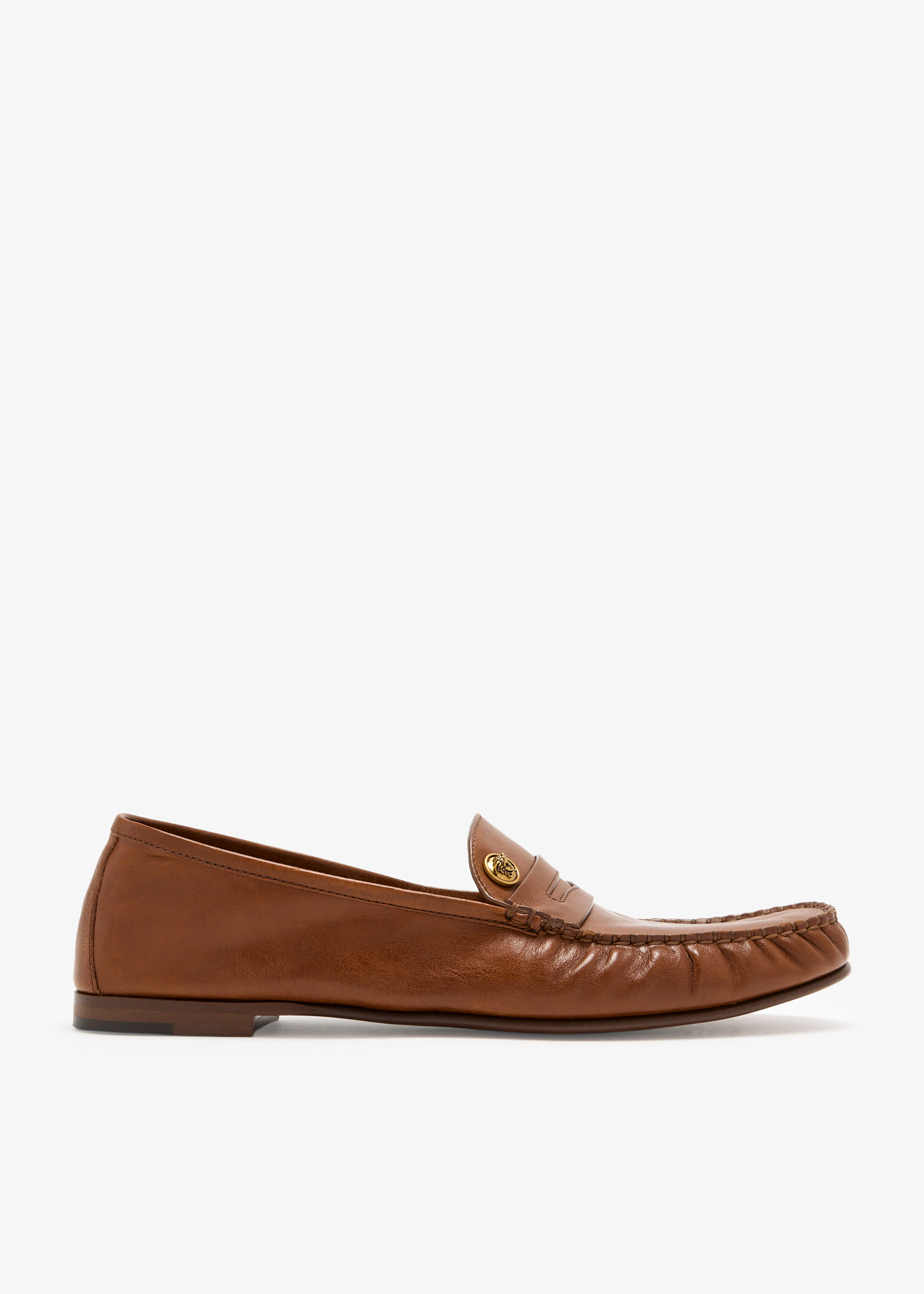 

Guanto leather driver shoes, Brown