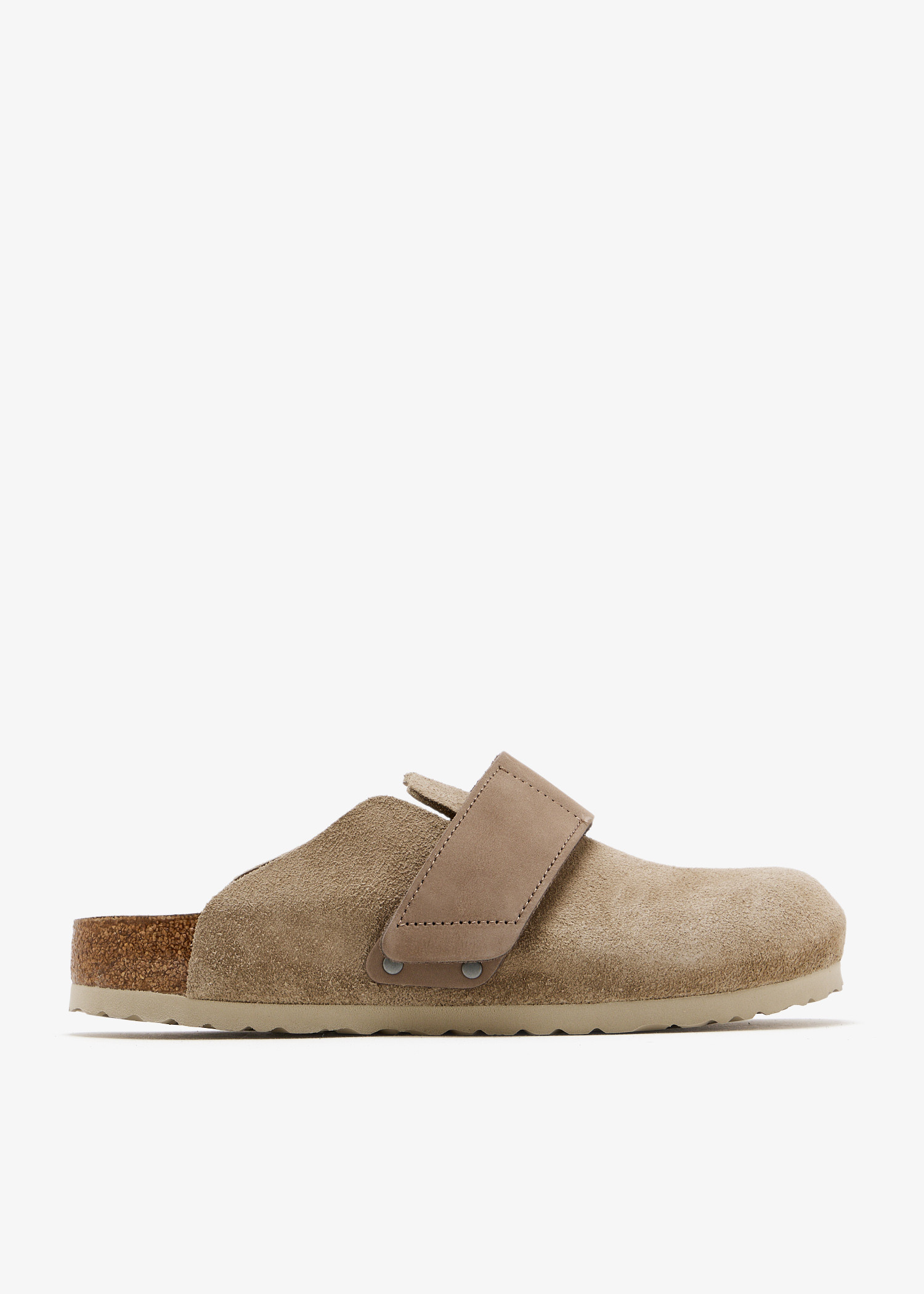

Loma narrow-width clogs, Taupe