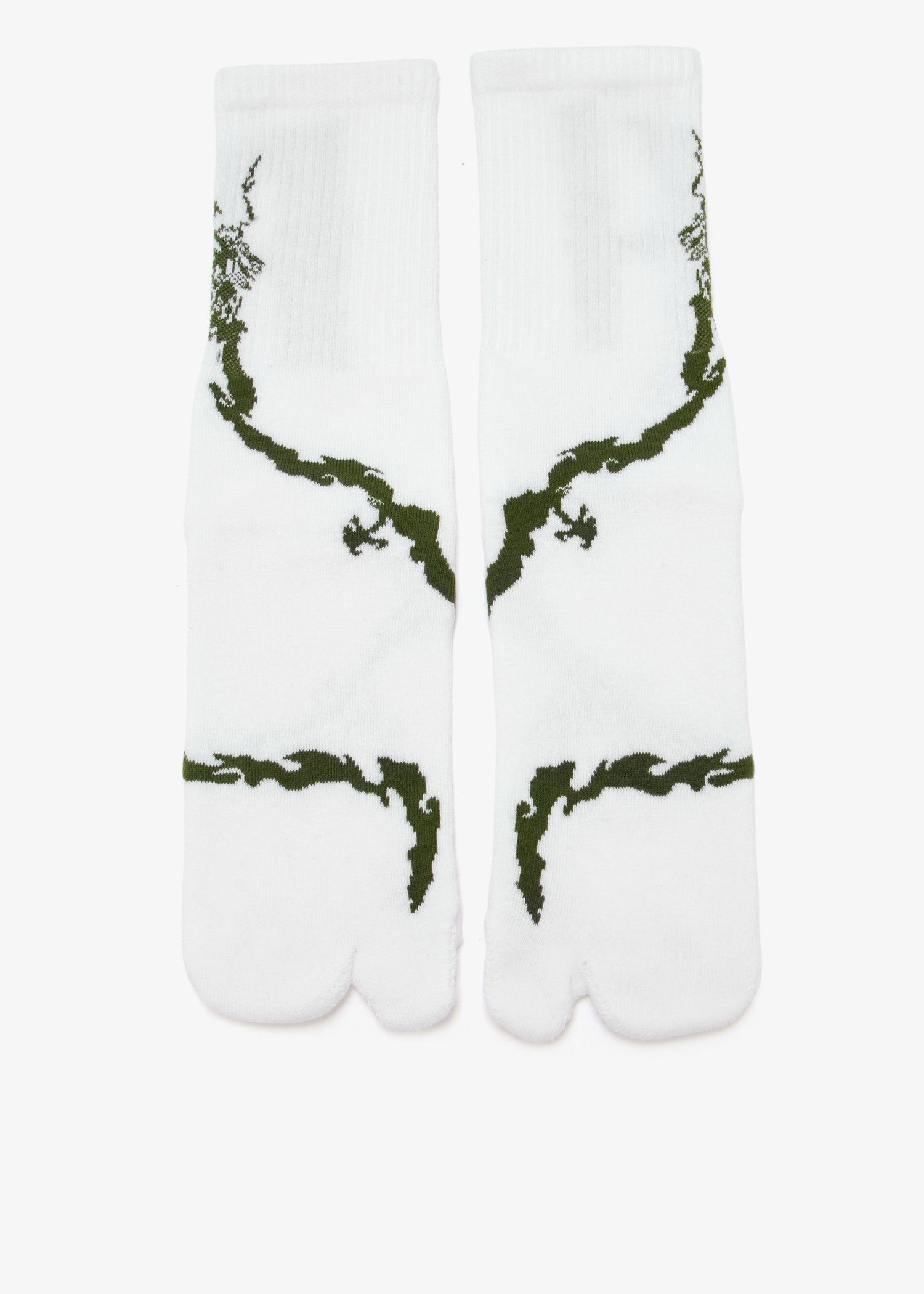 

x Maharishi Tabi sports socks, White