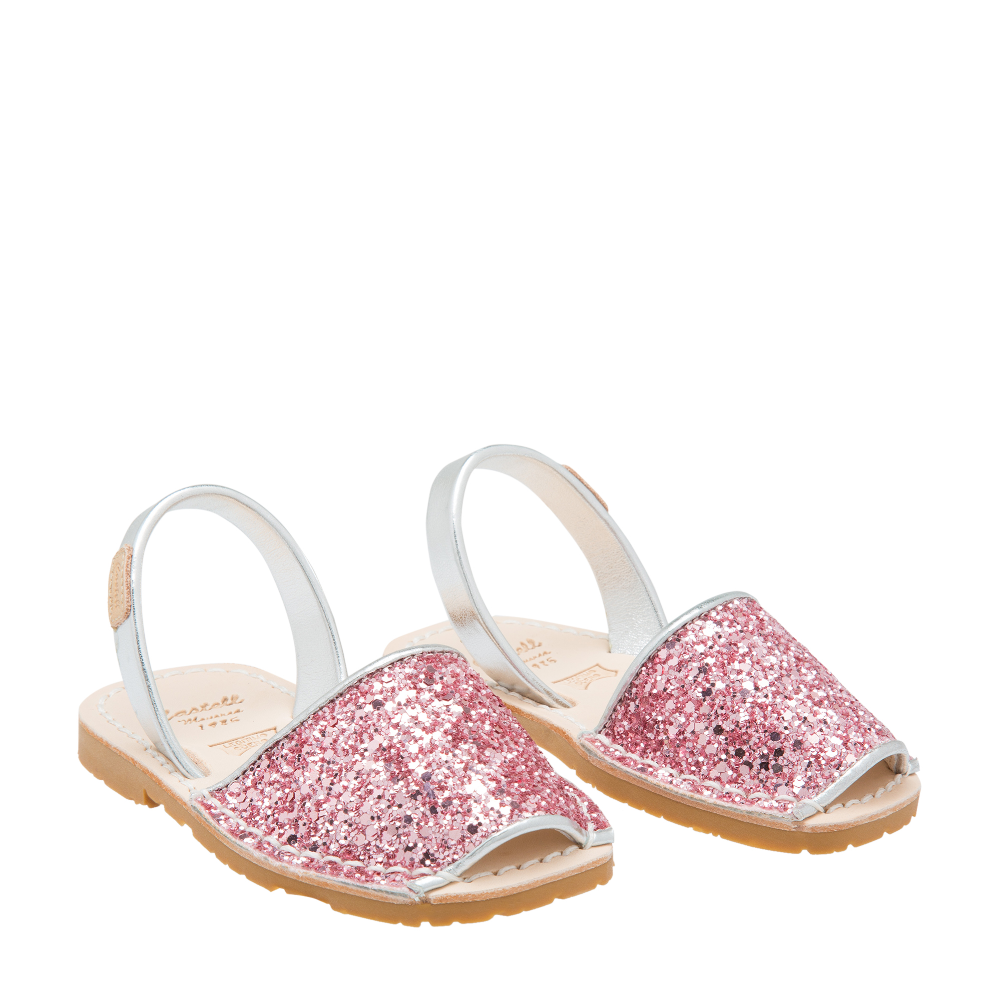 

Glitter sandals, Pink