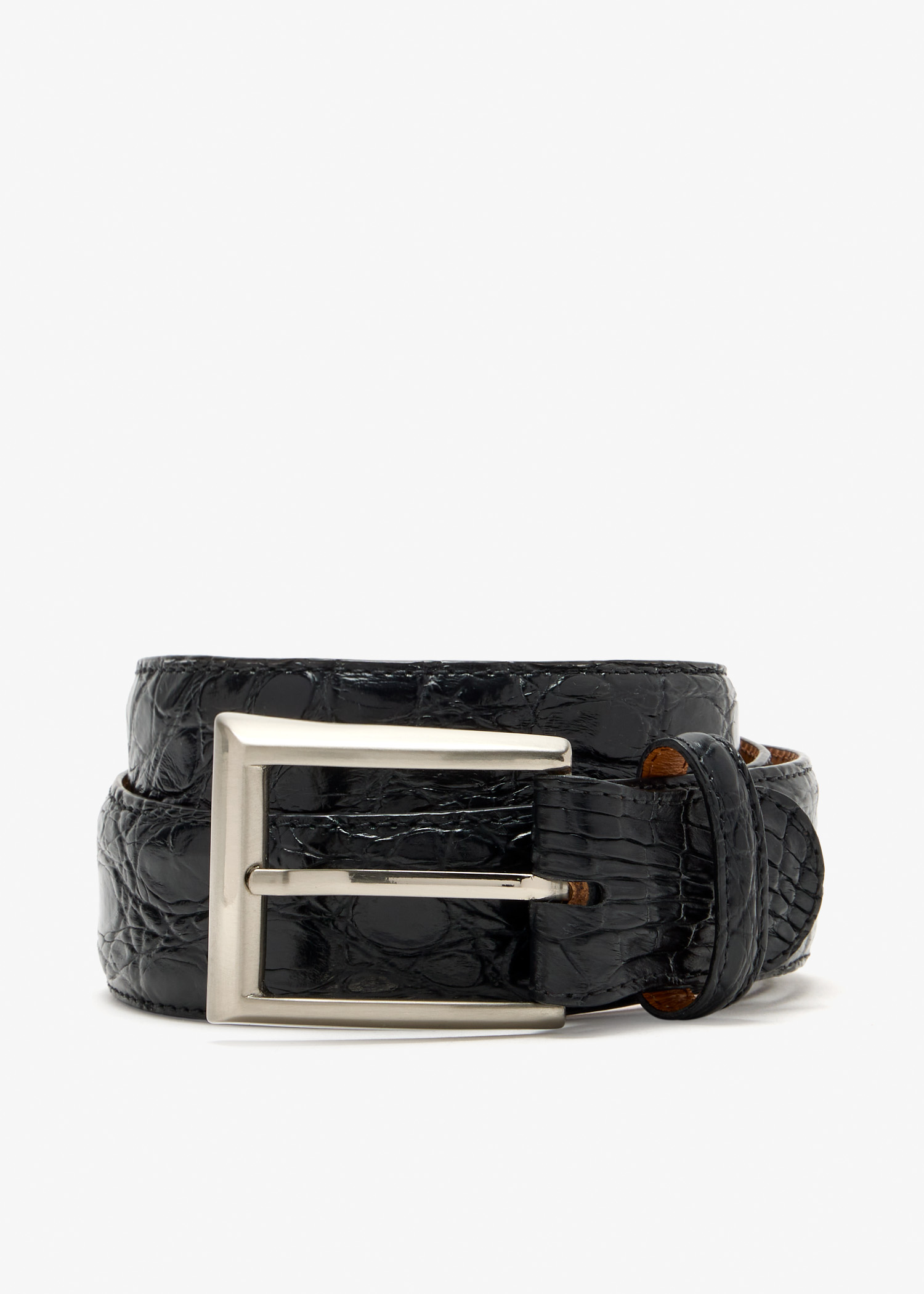 

Cocoarcade leather belt, Black