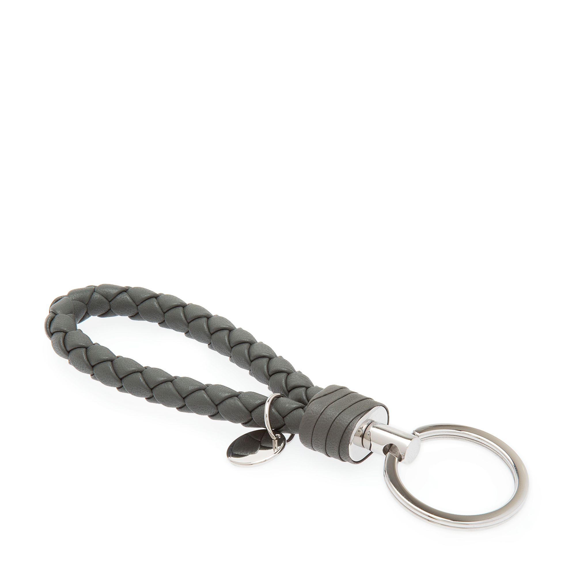 

Intrecciato key ring, Black