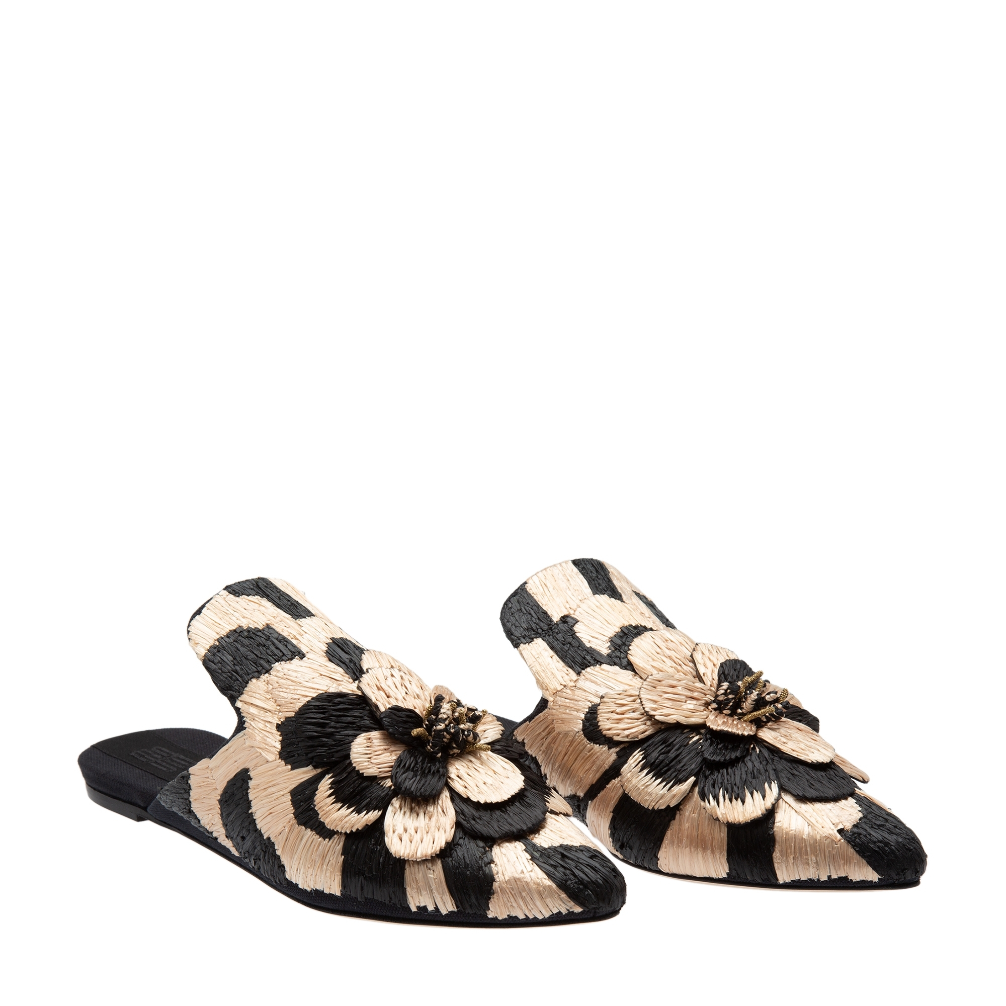 

Boschetta flat mules, Black