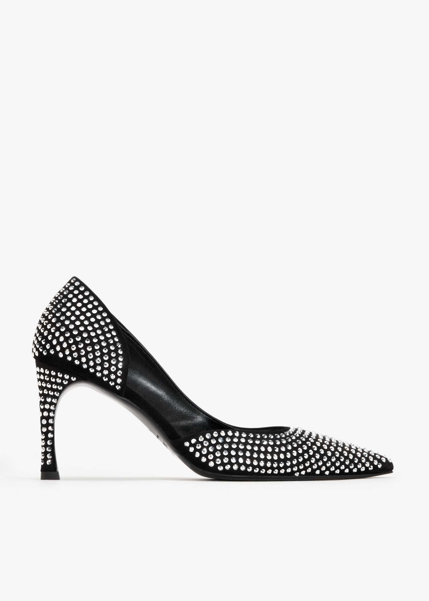 

Rhinestone pumps, Black