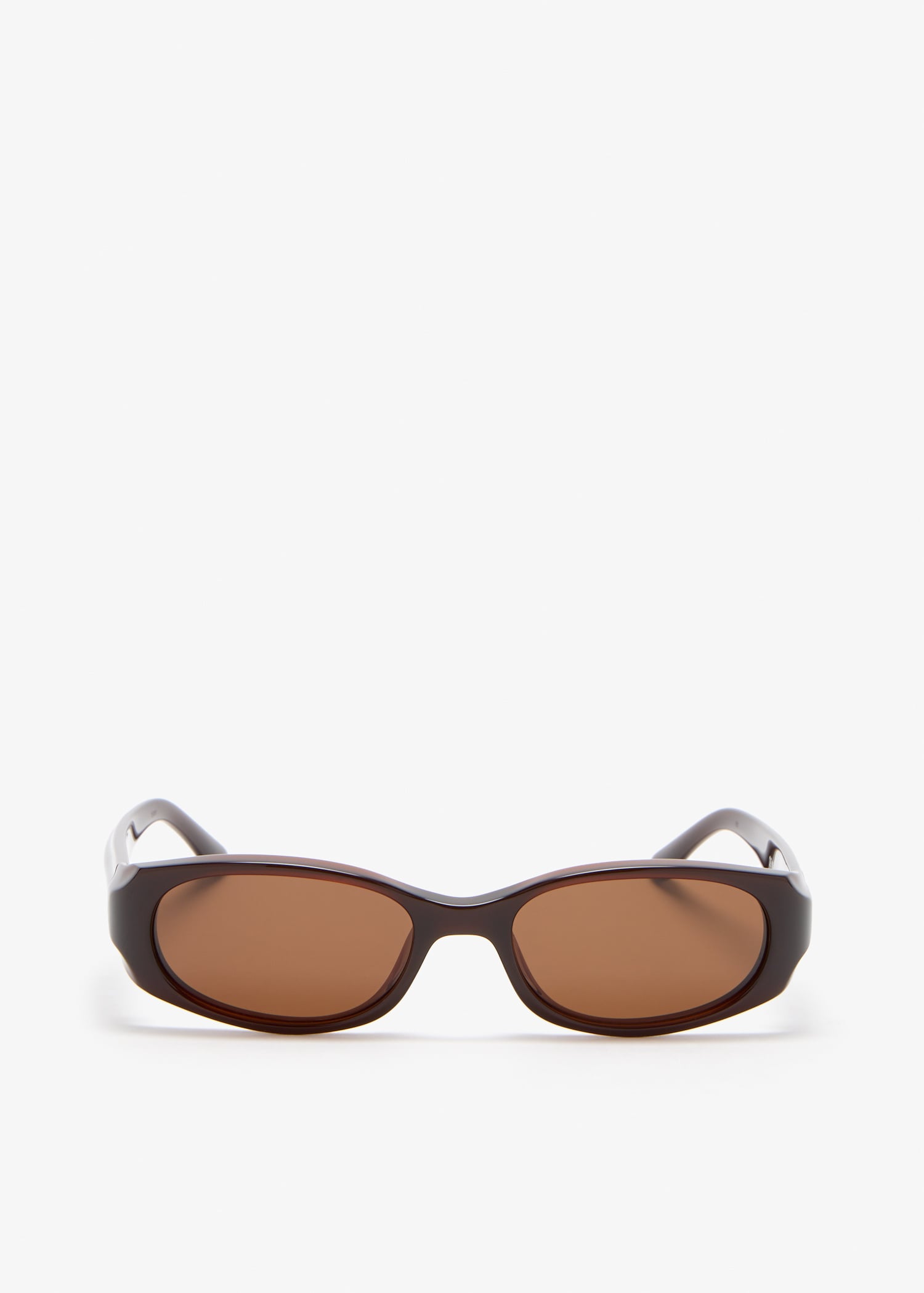 x Chimi rectangular frame sunglasses, Brown
