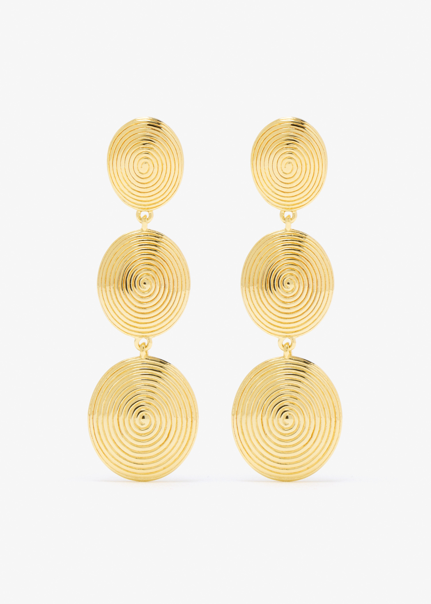 

The Ruby earrings, Gold