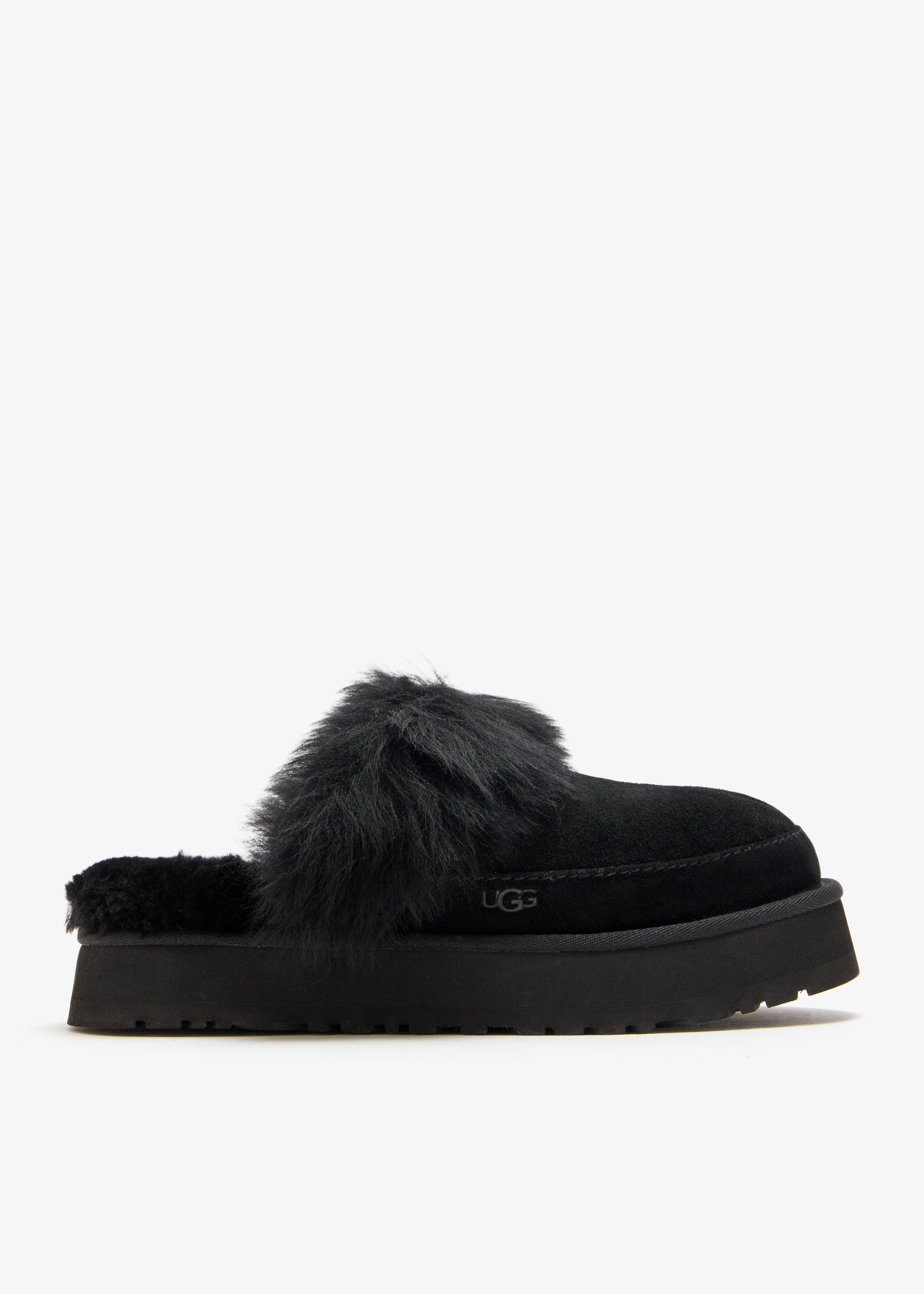 

Disquette slippers, Black