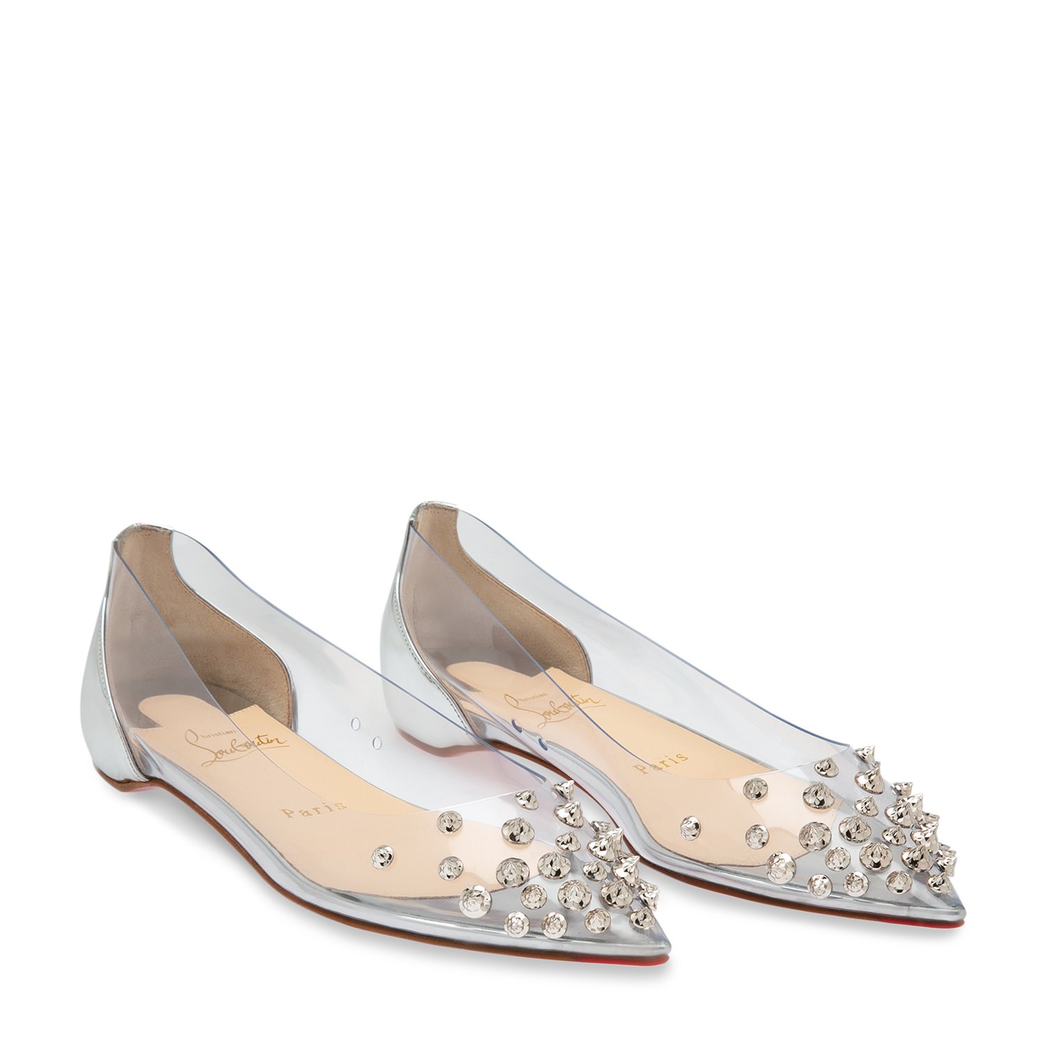 

Collaclou ballet flats, Silver