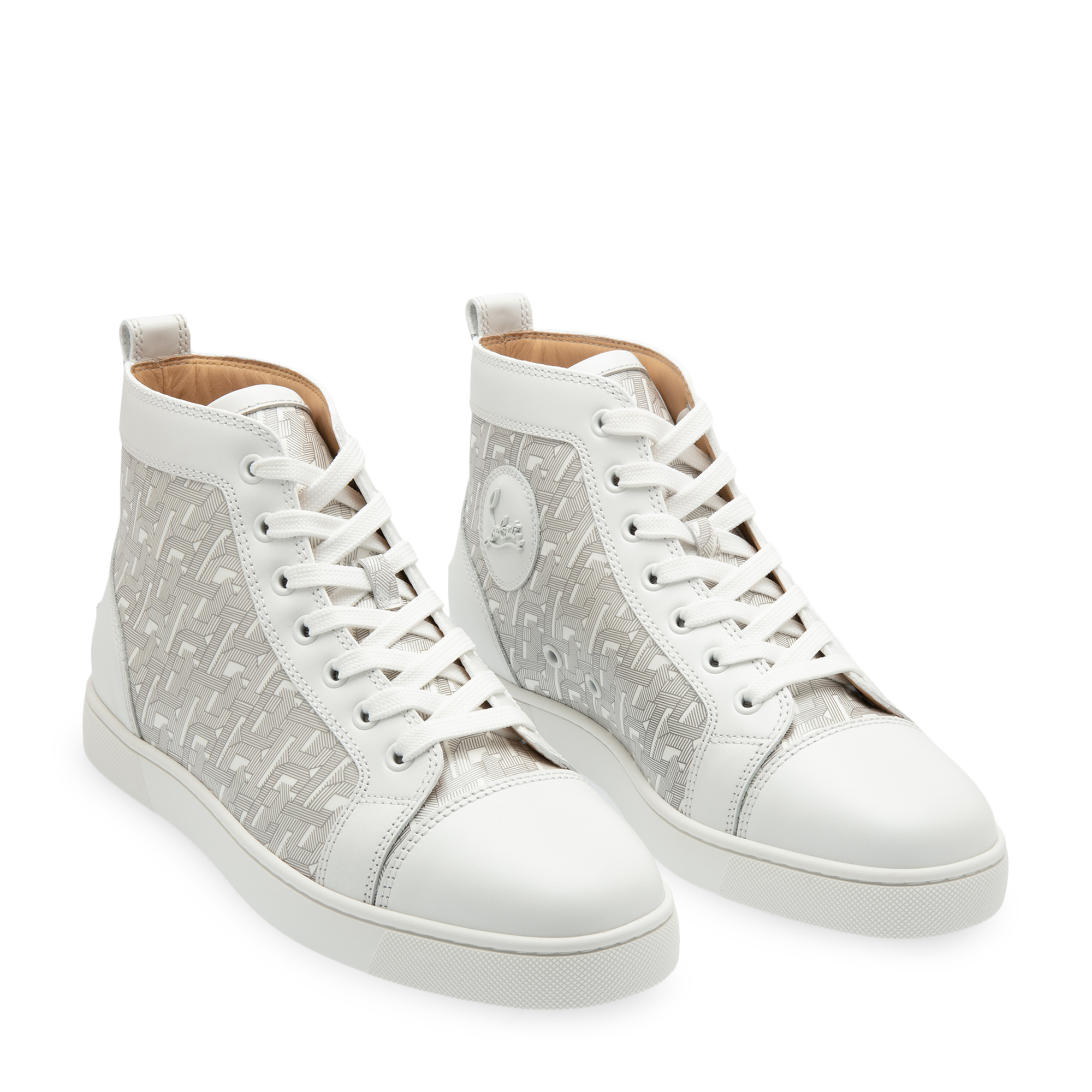 

Louis high-top sneakers, White