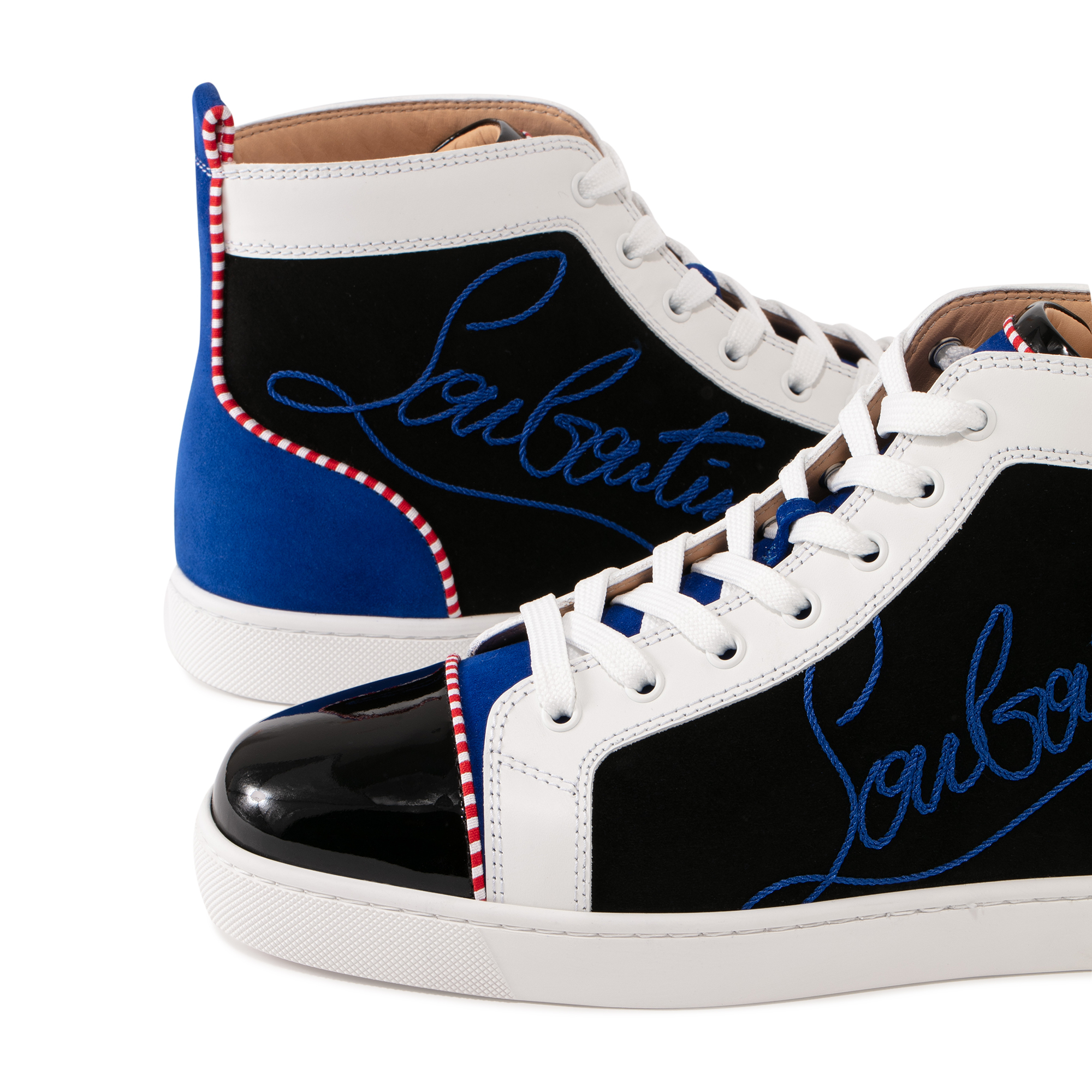 

Navy Louis sneakers, Black